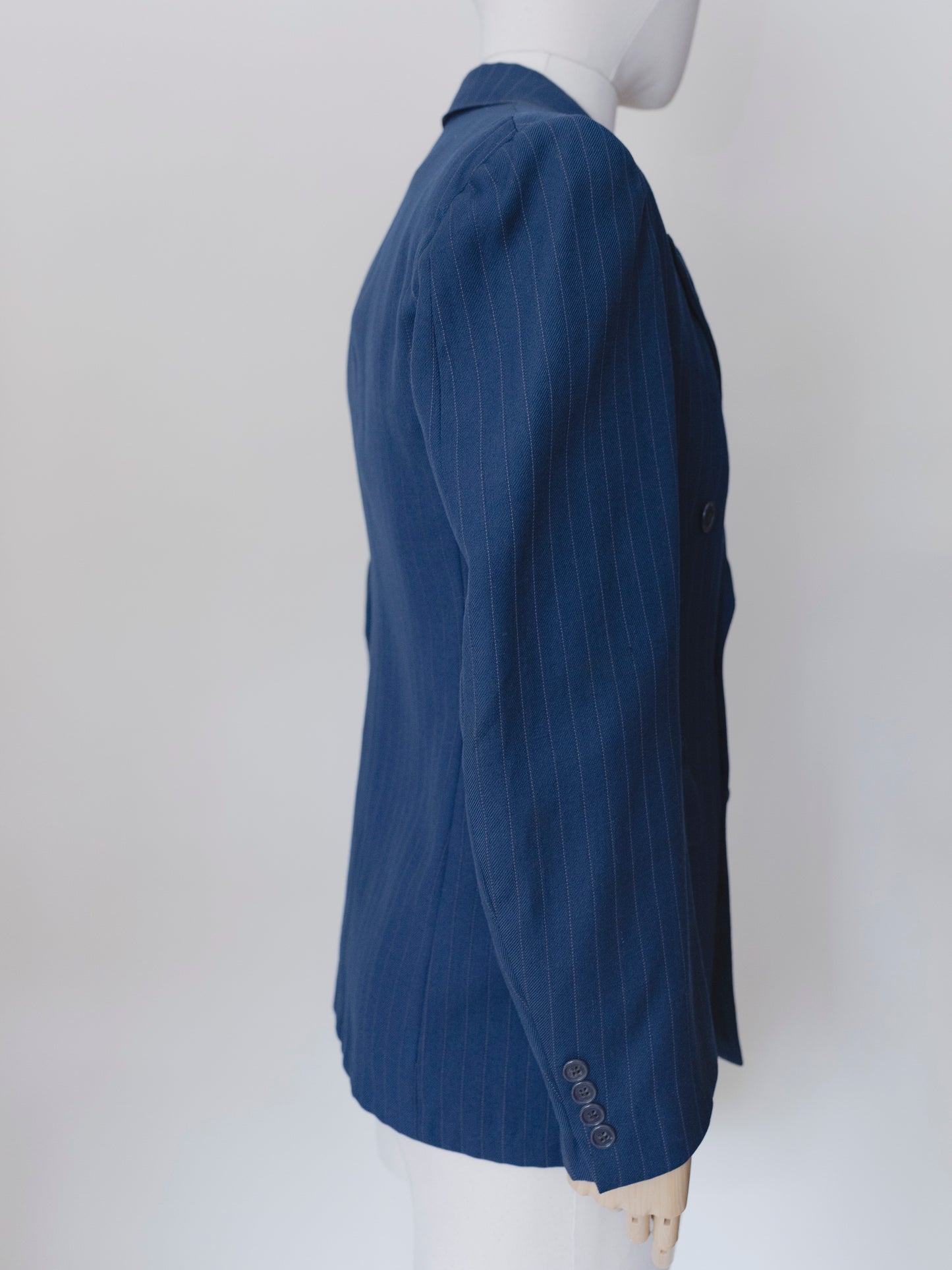 1940s Double Breasted Pinstripe | Blazer
