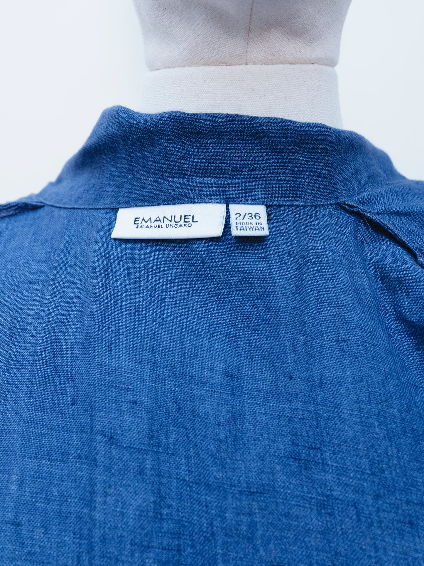 Emanuel Ungaro Indigo | Wrap Dress