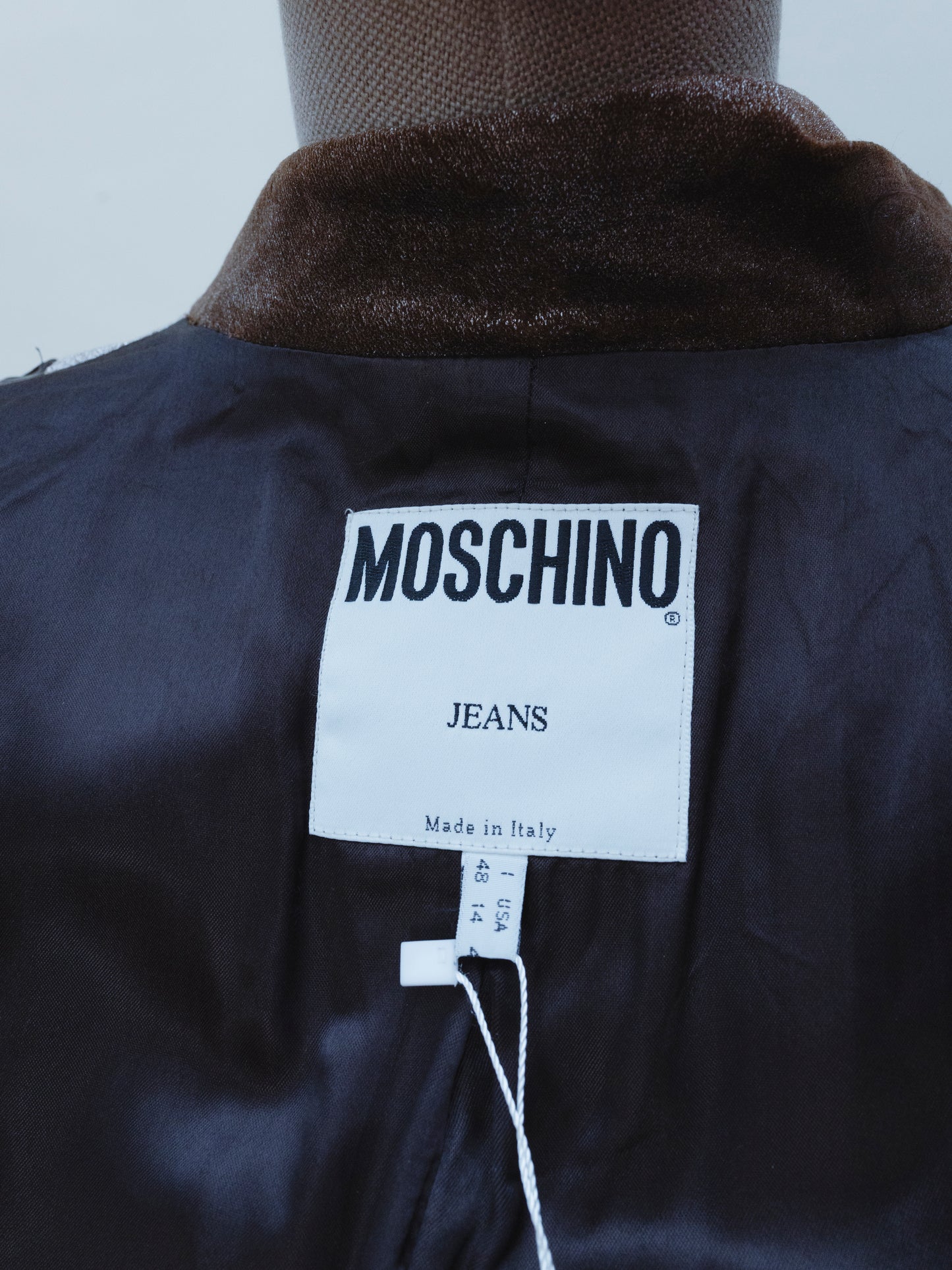 Moschino Silver Cocoa | Blazer