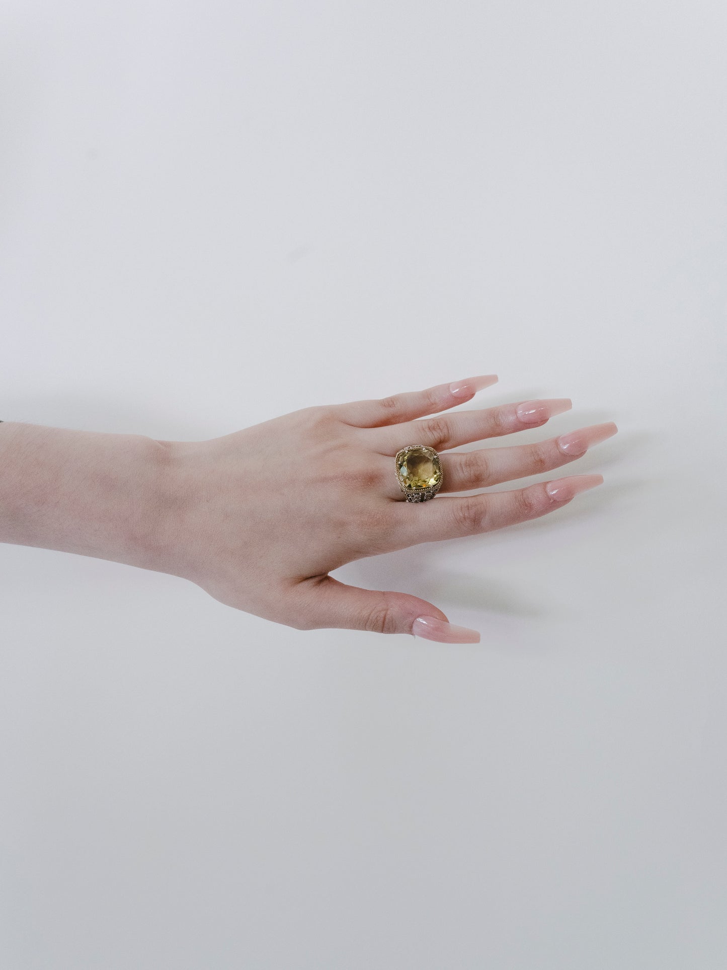 Citrine Signet | Ring | Sterling Silver