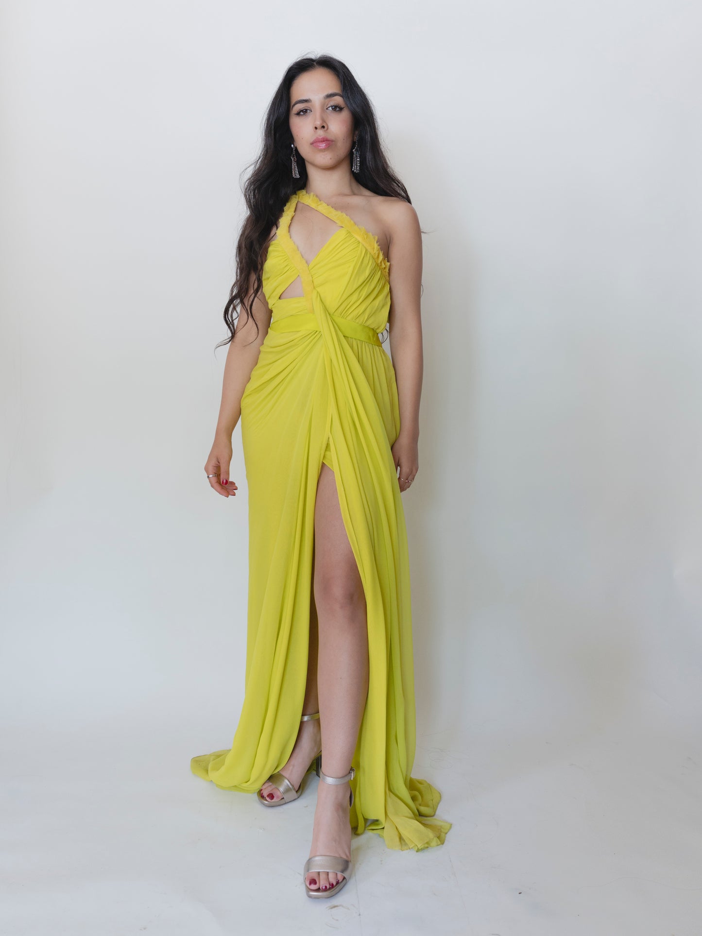 Gabriela Cadena Chartreuse | Gown