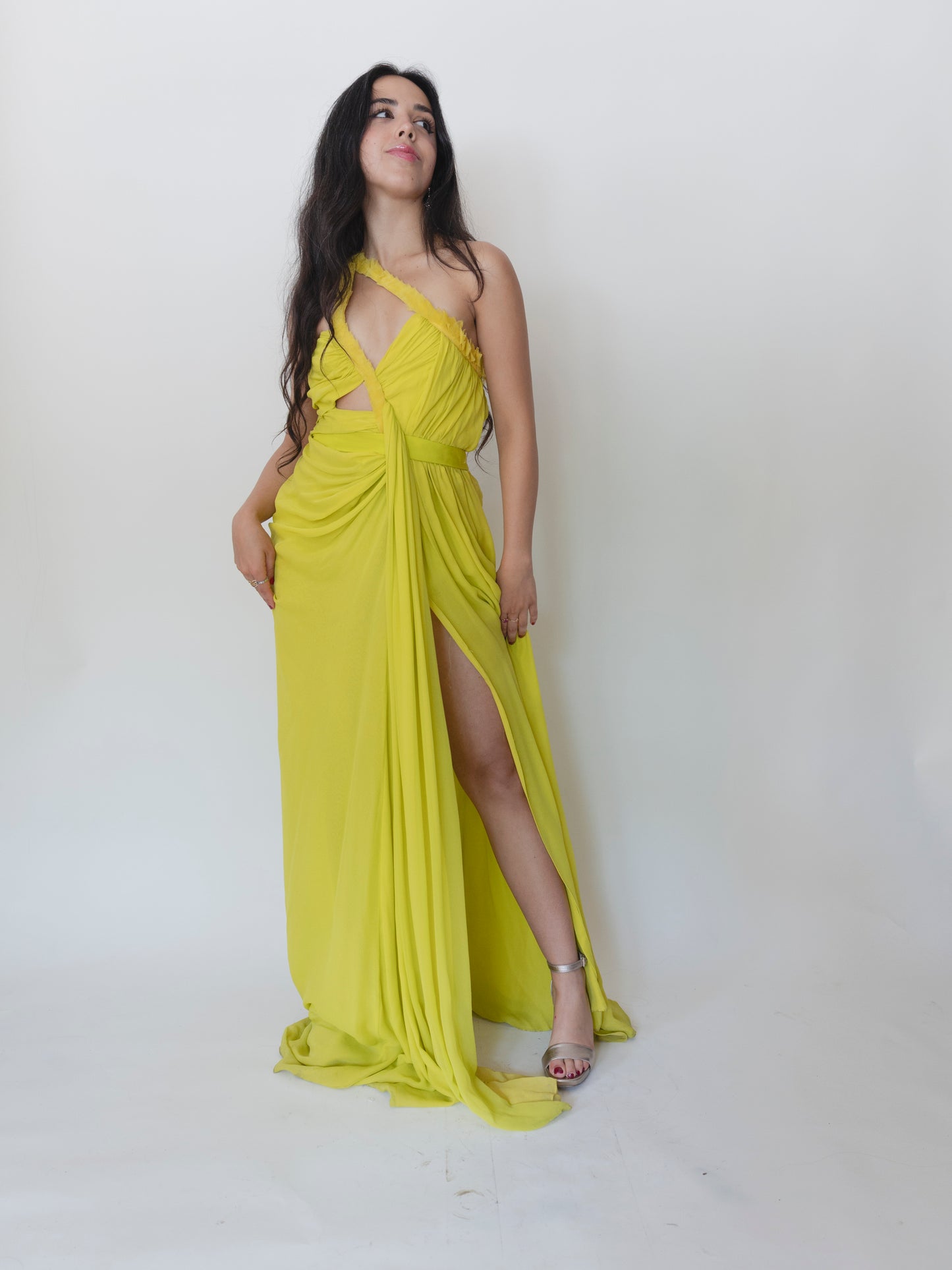 Gabriela Cadena Chartreuse | Gown