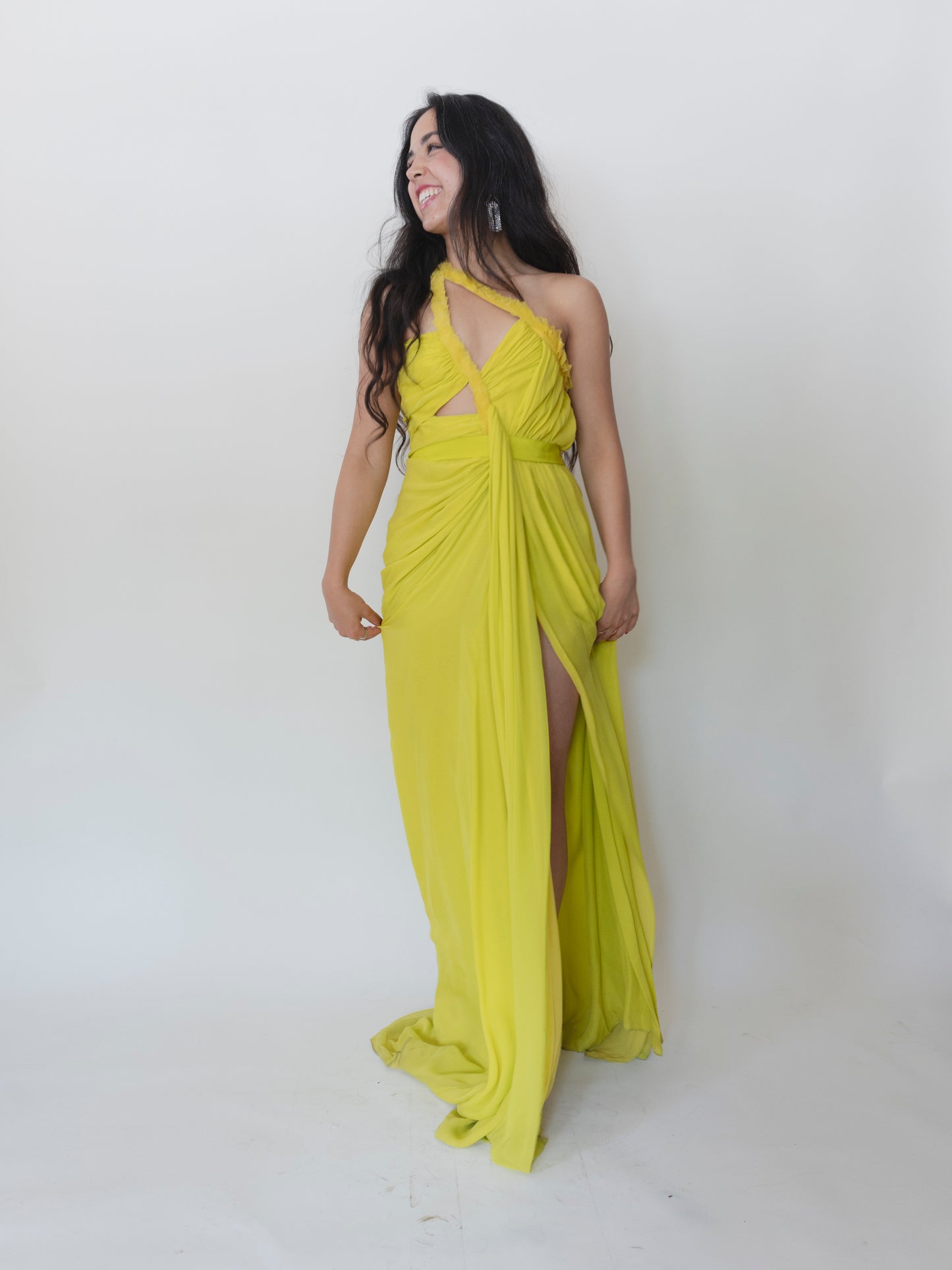 Gabriela Cadena Chartreuse | Gown