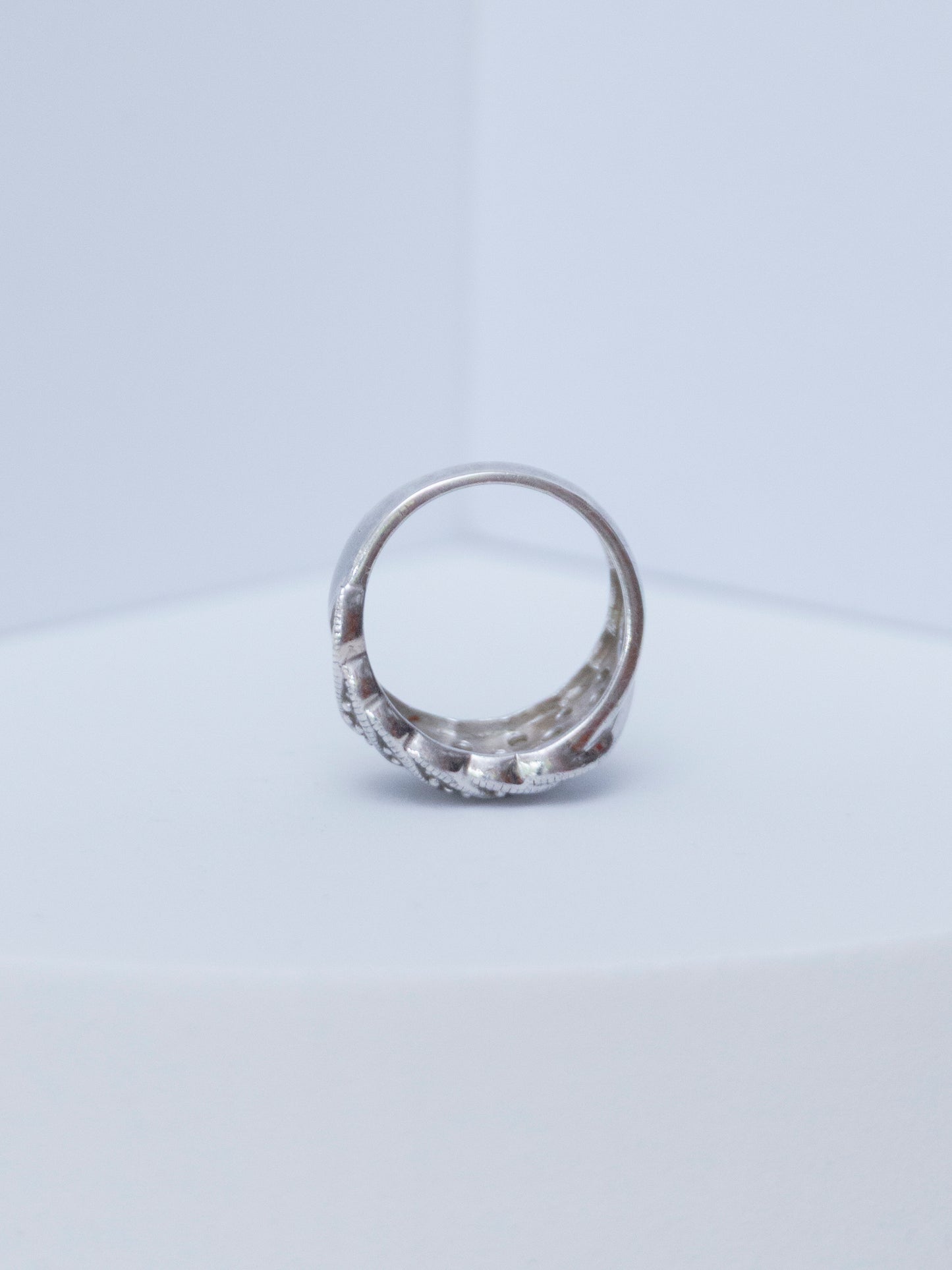 Pave Diamond | Ring | Sterling Silver