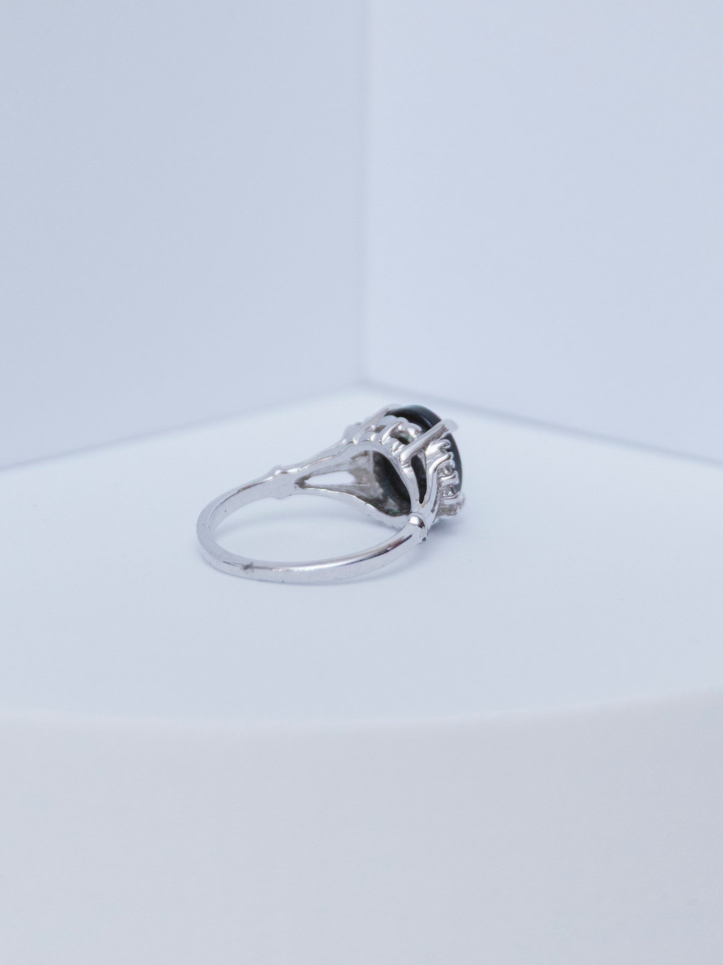 Black Onyx & Topaz | Ring | Sterling Silver
