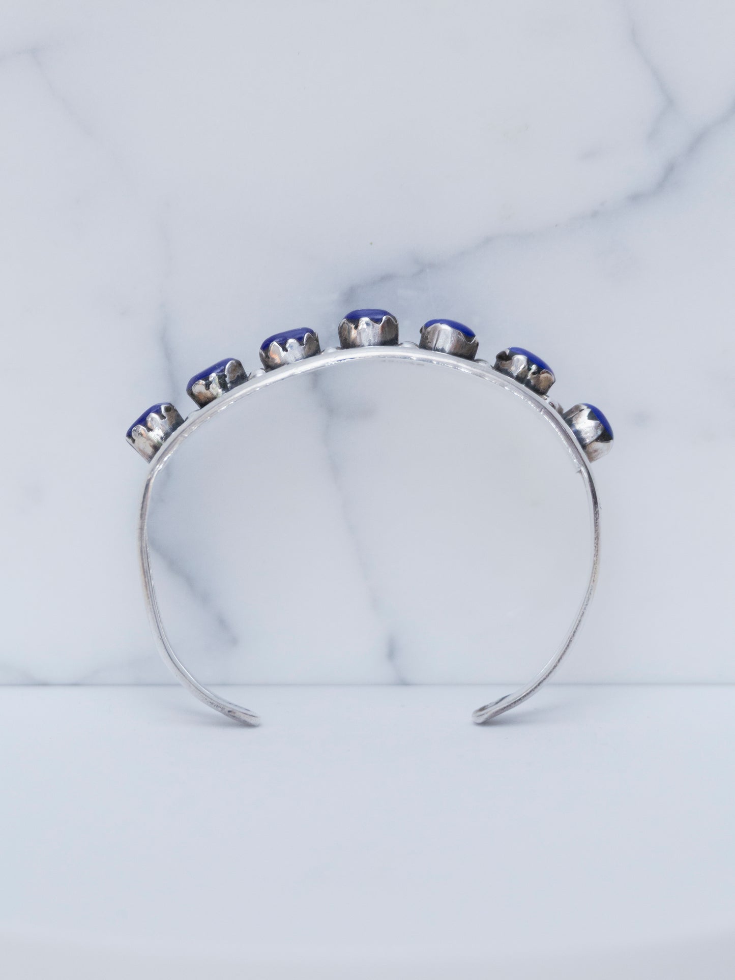 Cheyenne Cuff | Blue Lapis & Sterling Silver