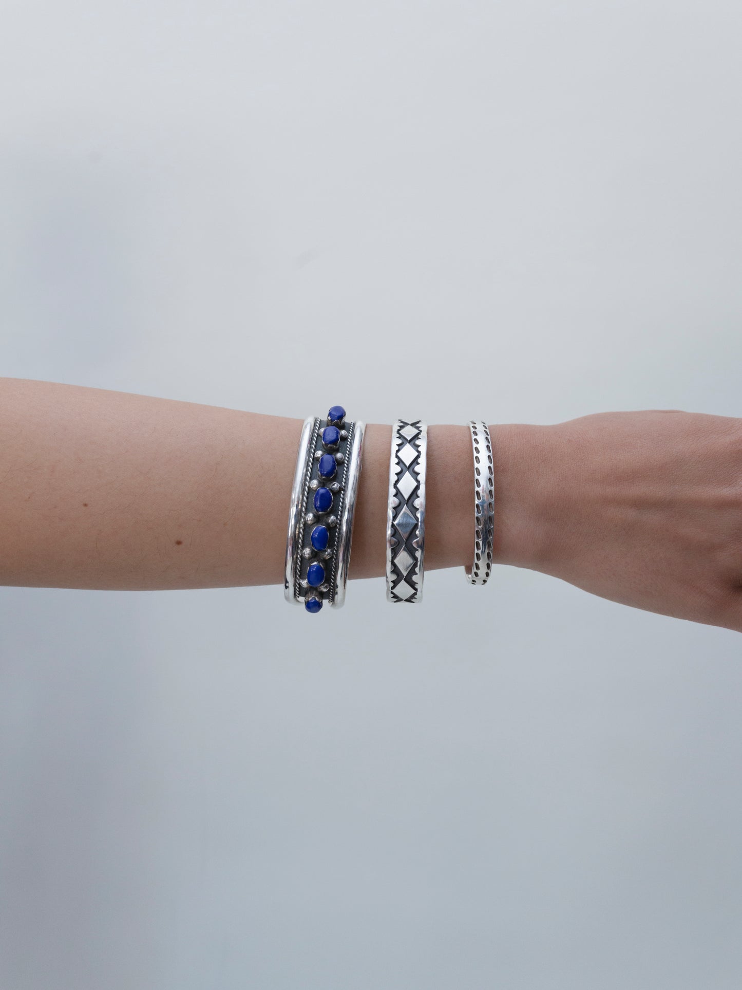 Cheyenne Cuff | Blue Lapis & Sterling Silver