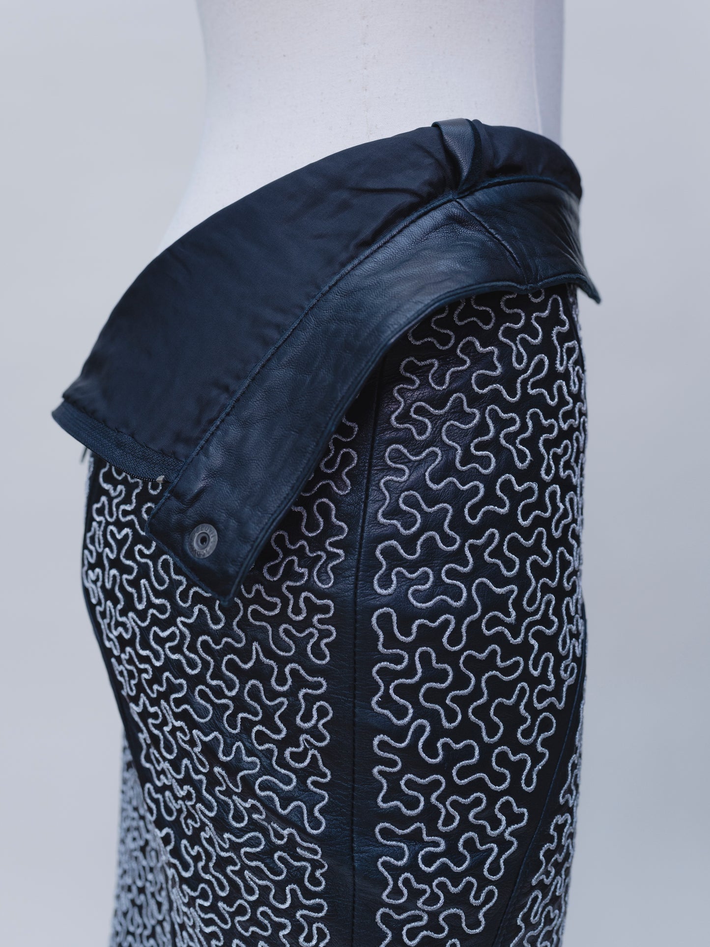 Jean Claude Jitrois Leather Skirt | Skirts