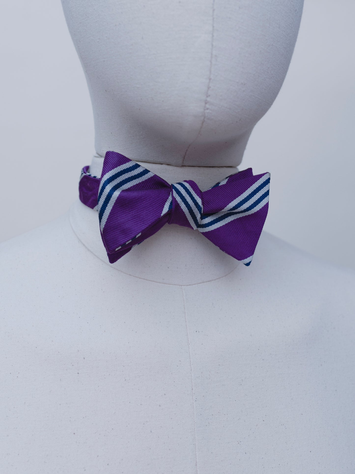 Purple Stripe Brooks Brothers | Bowtie