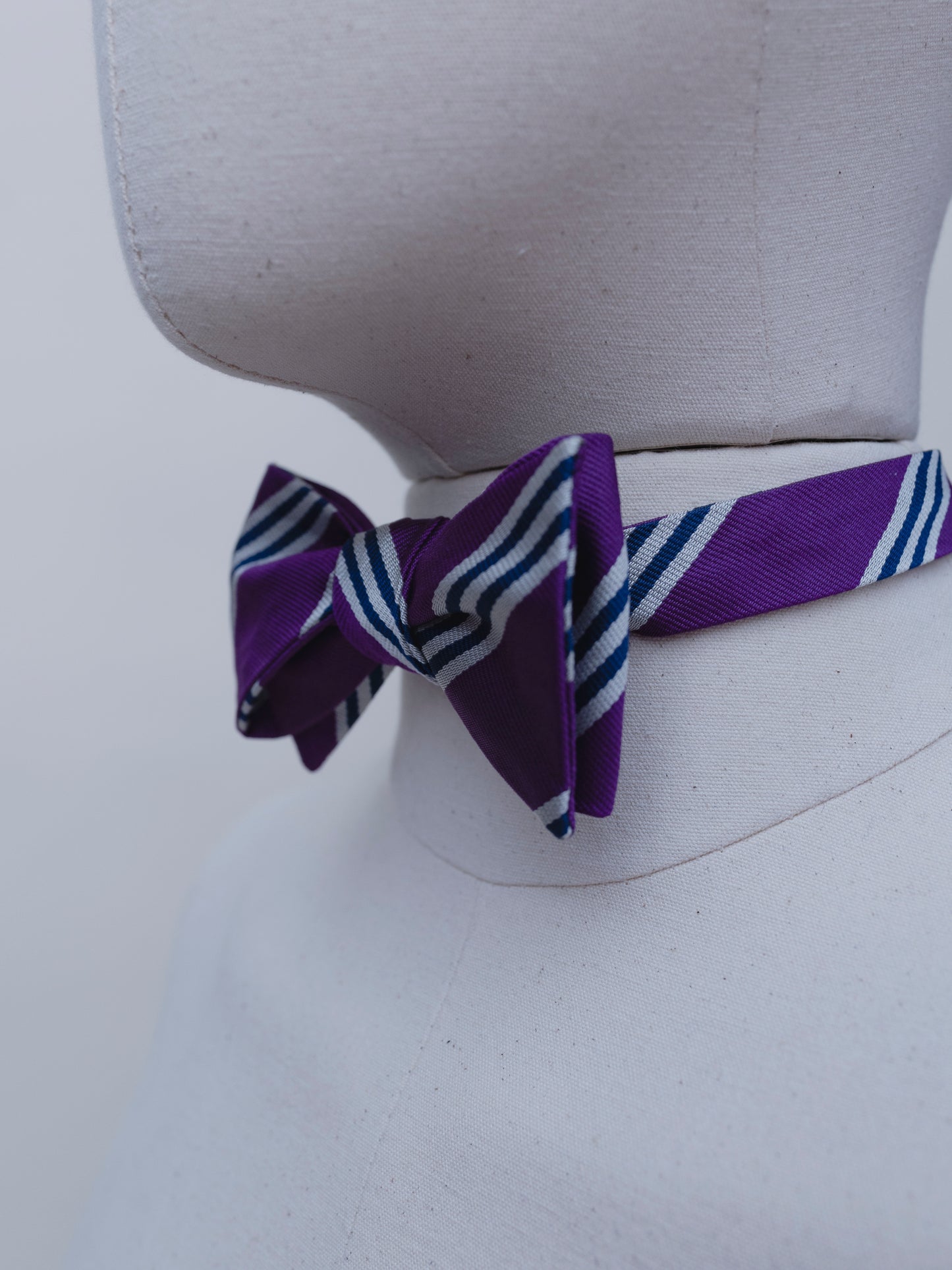 Purple Stripe Brooks Brothers | Bowtie