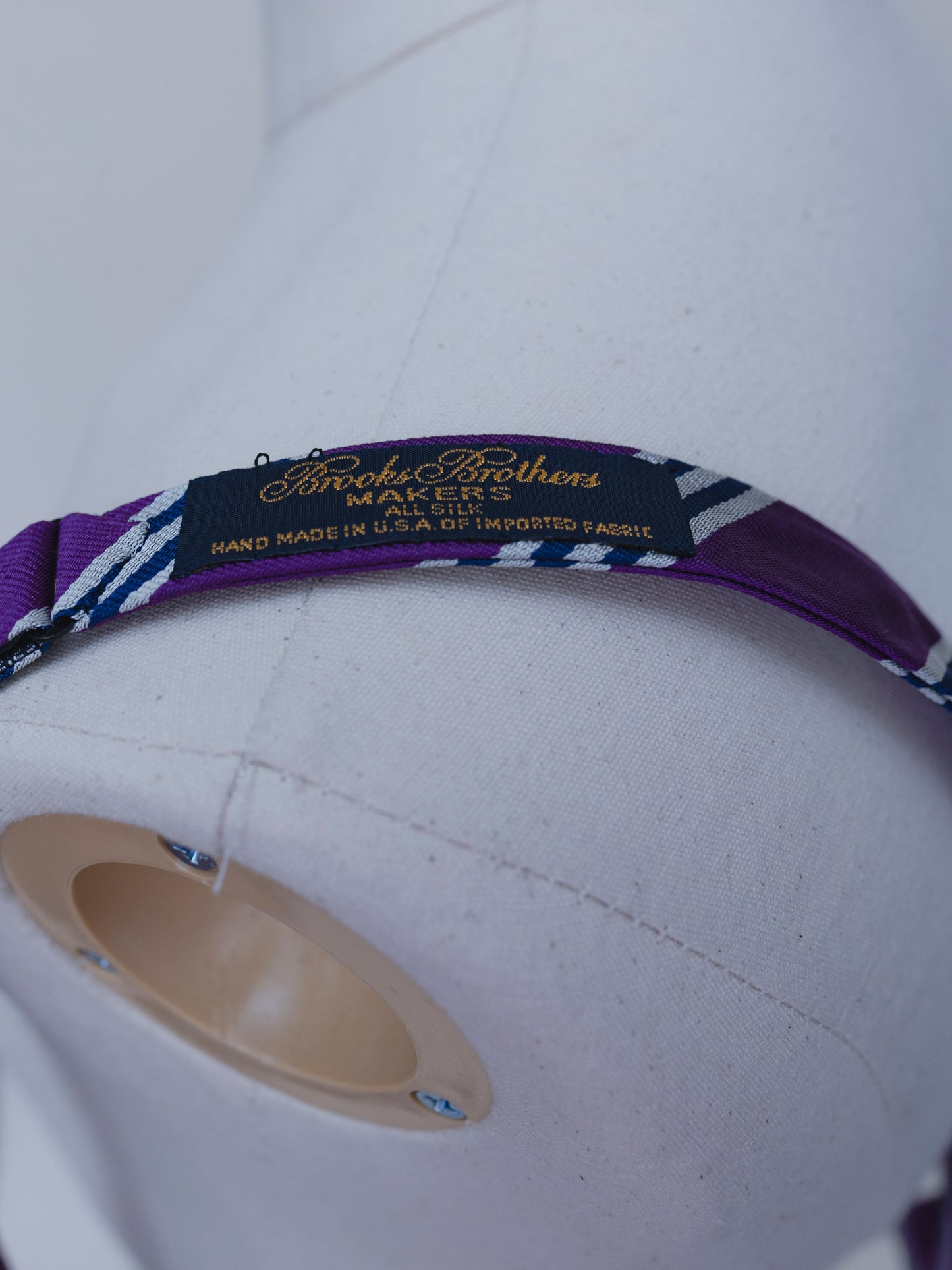 Purple Stripe Brooks Brothers | Bowtie