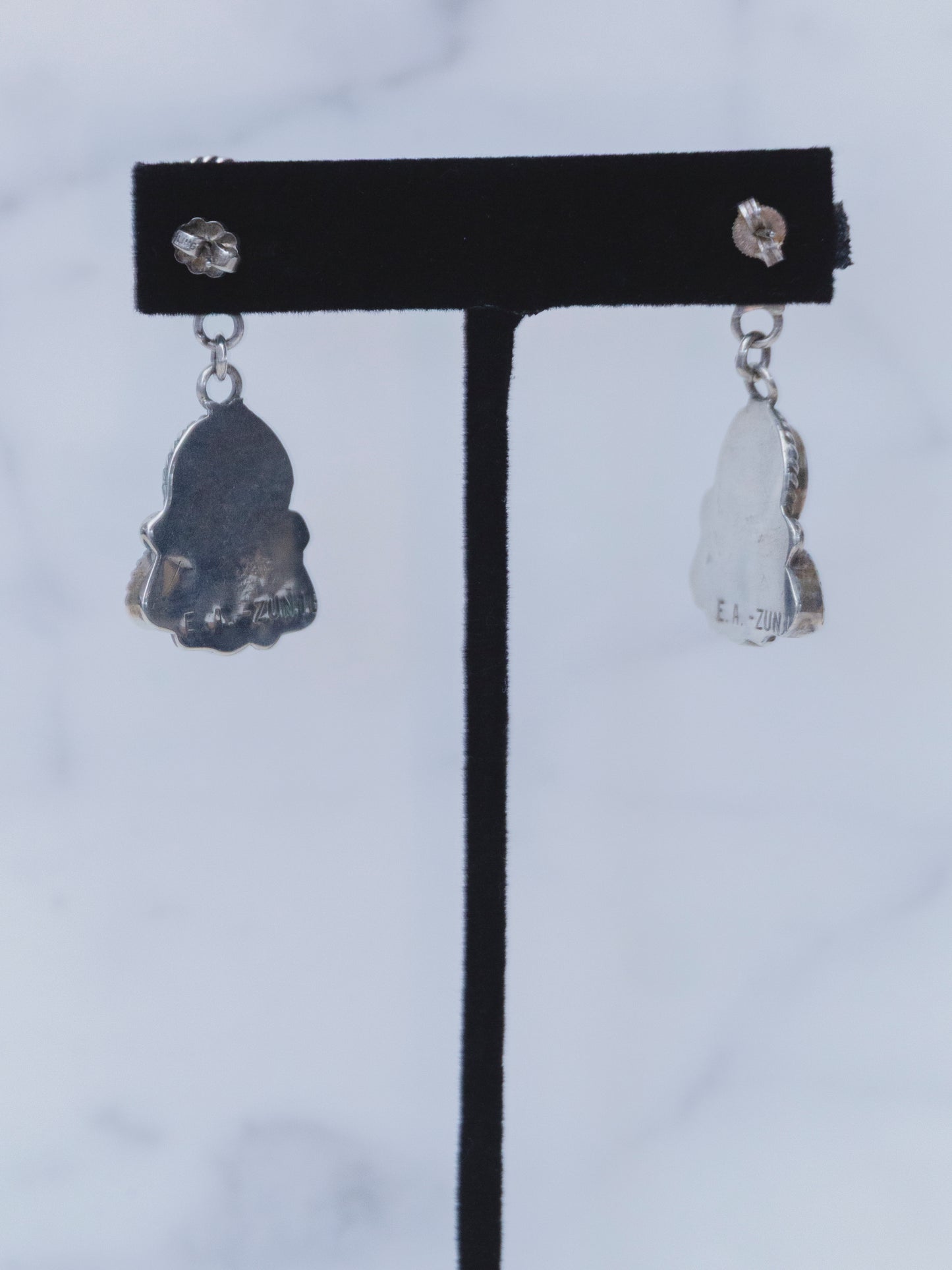 Zuni Earrings | Sterling Silver