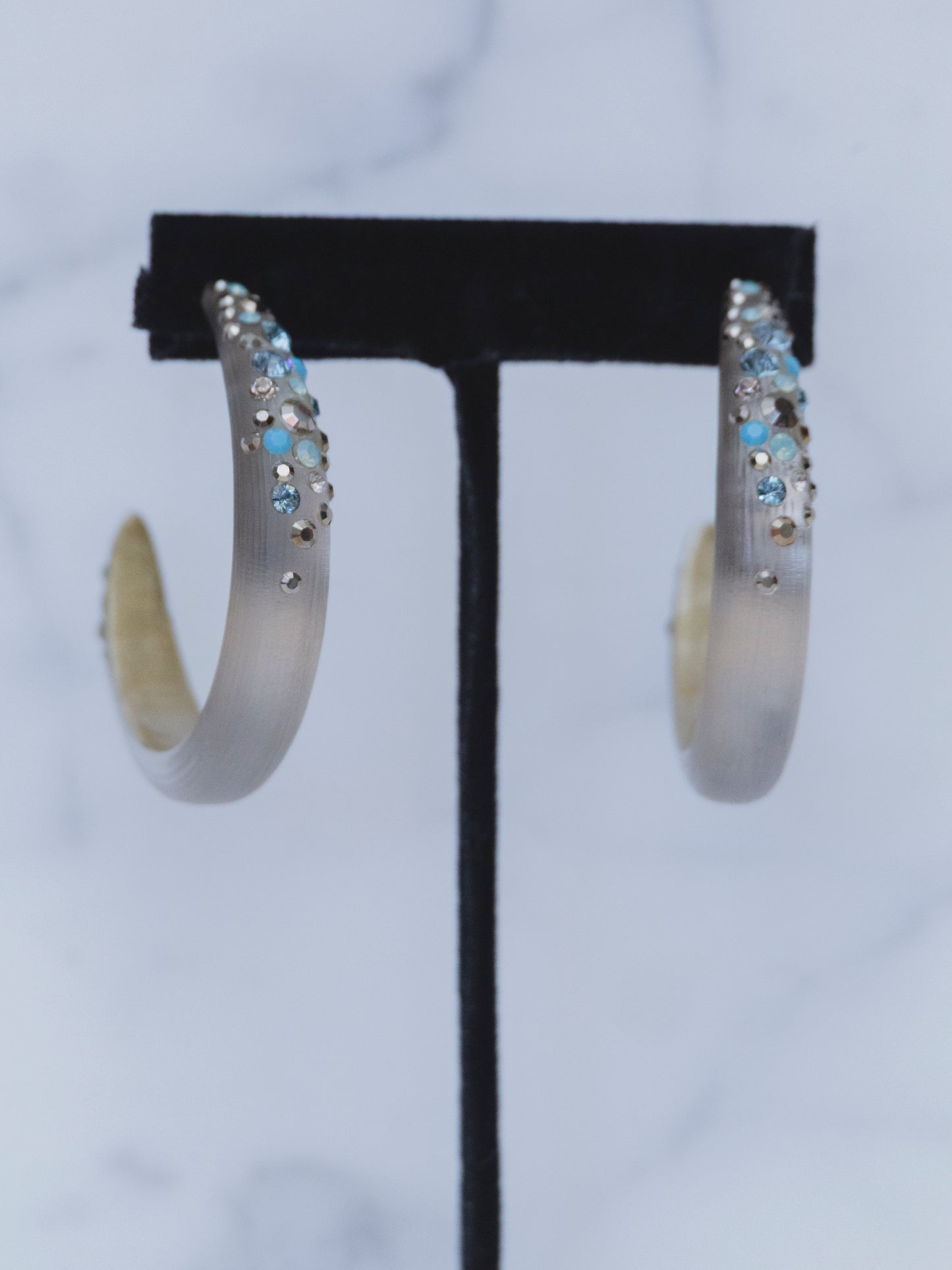 Alexis Bittar Champagne Hoop | Earrings