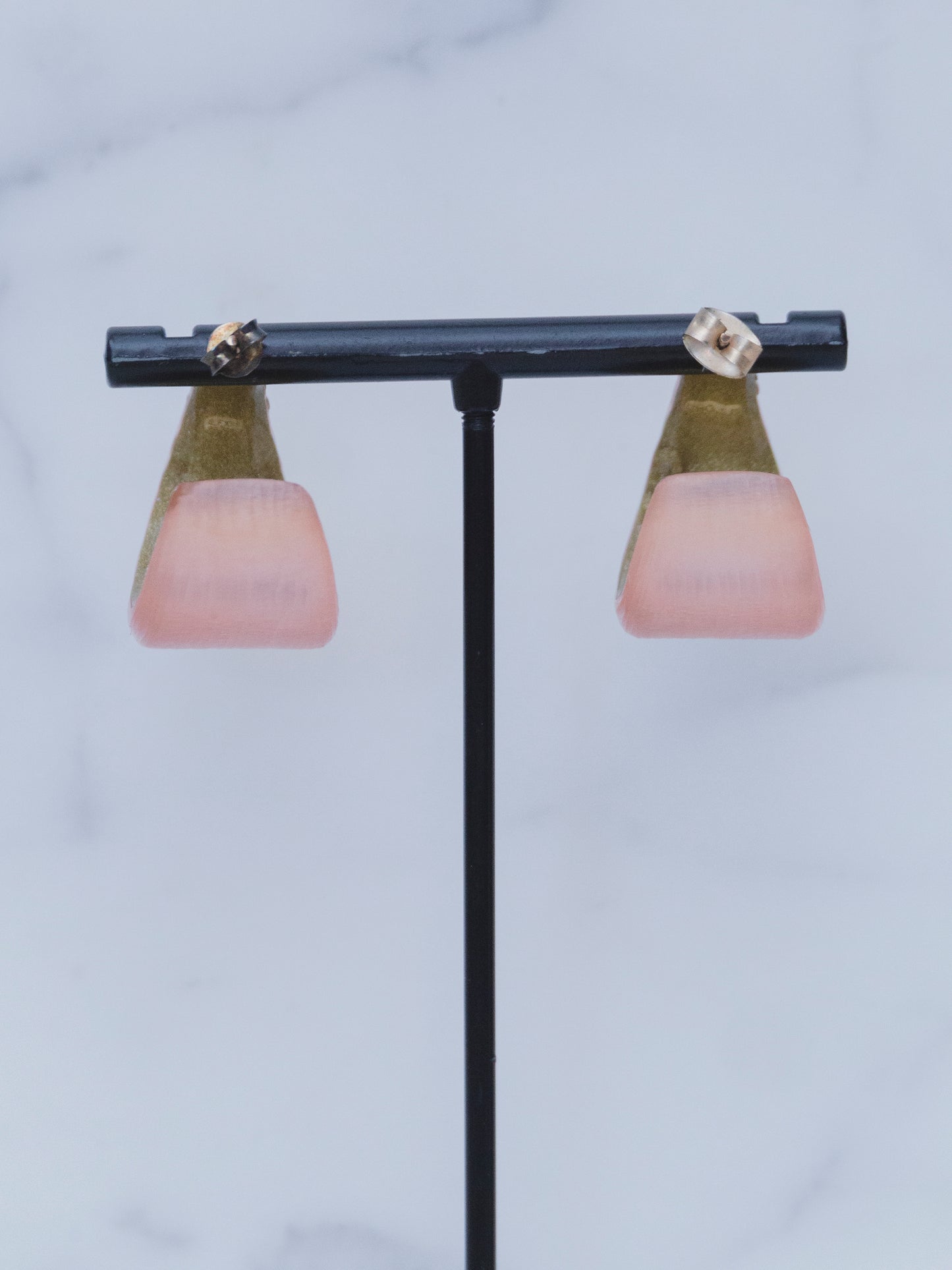 Alexis Bittar Chunky Pink Hoops | Earrings