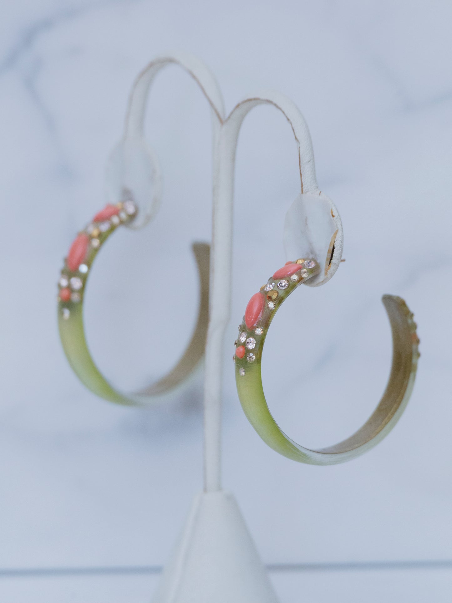 Alexis Bittar Green Hoop | Earrings