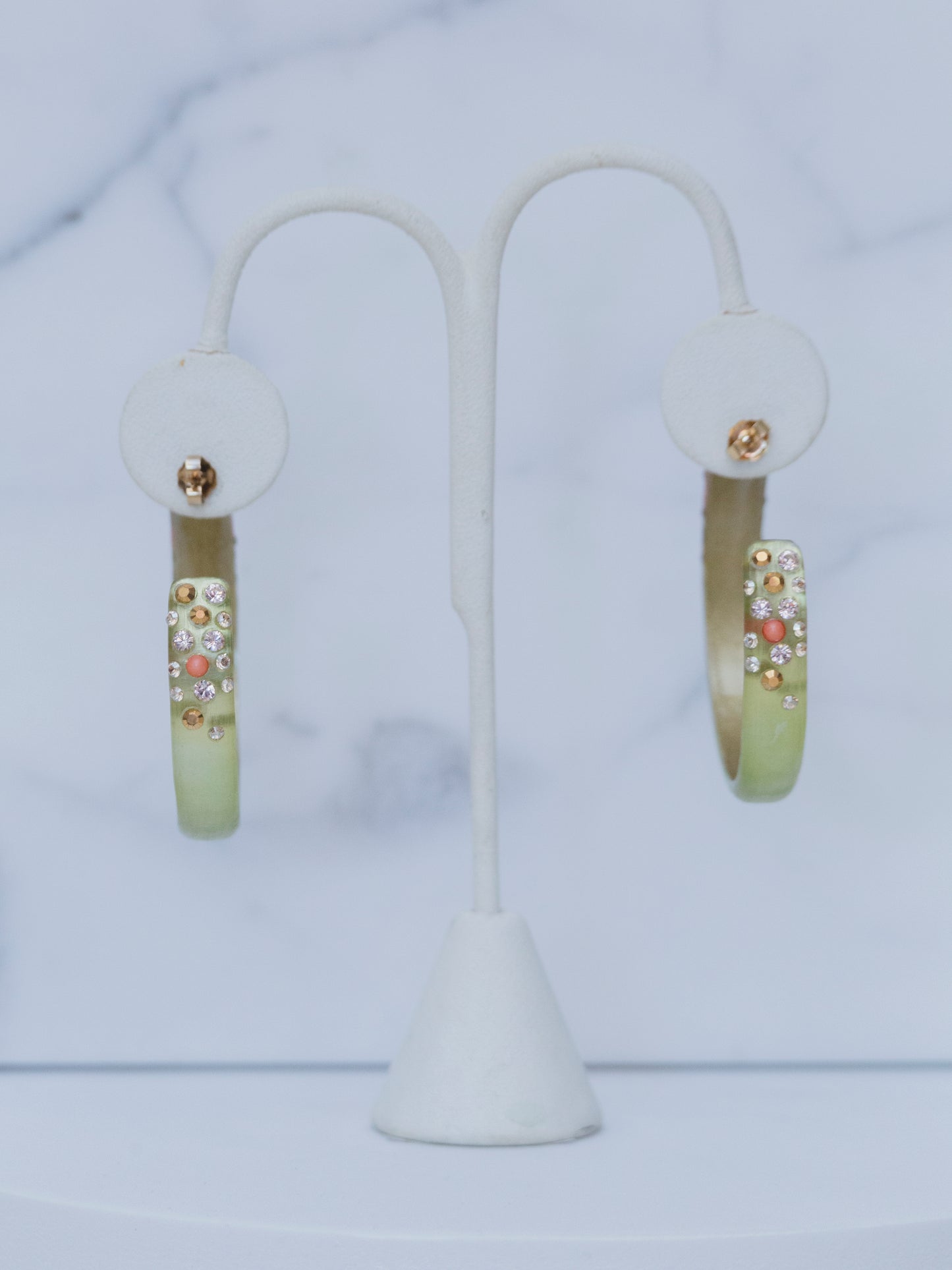 Alexis Bittar Green Hoop | Earrings
