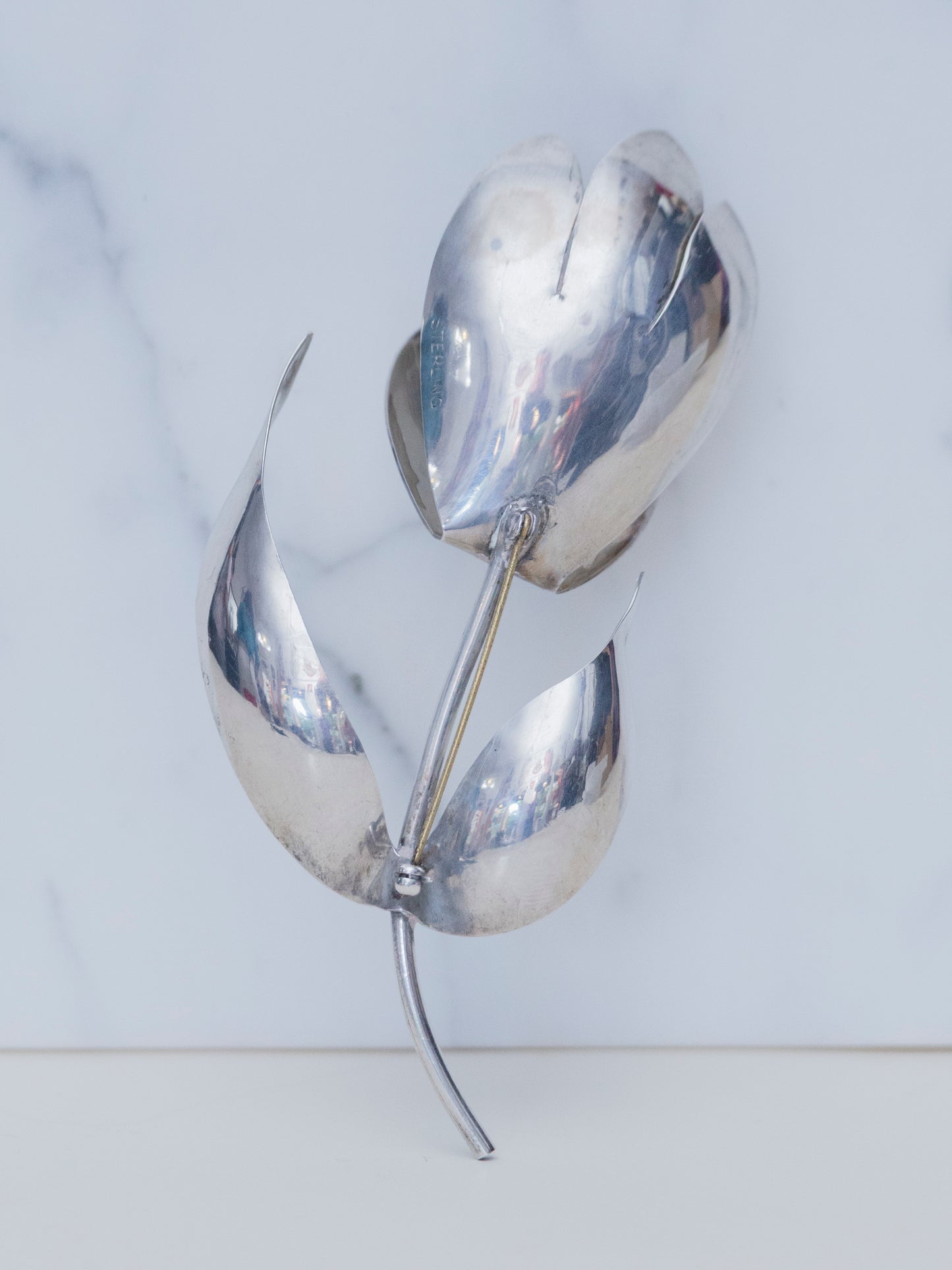 Tulip | Brooch Sterling Silver