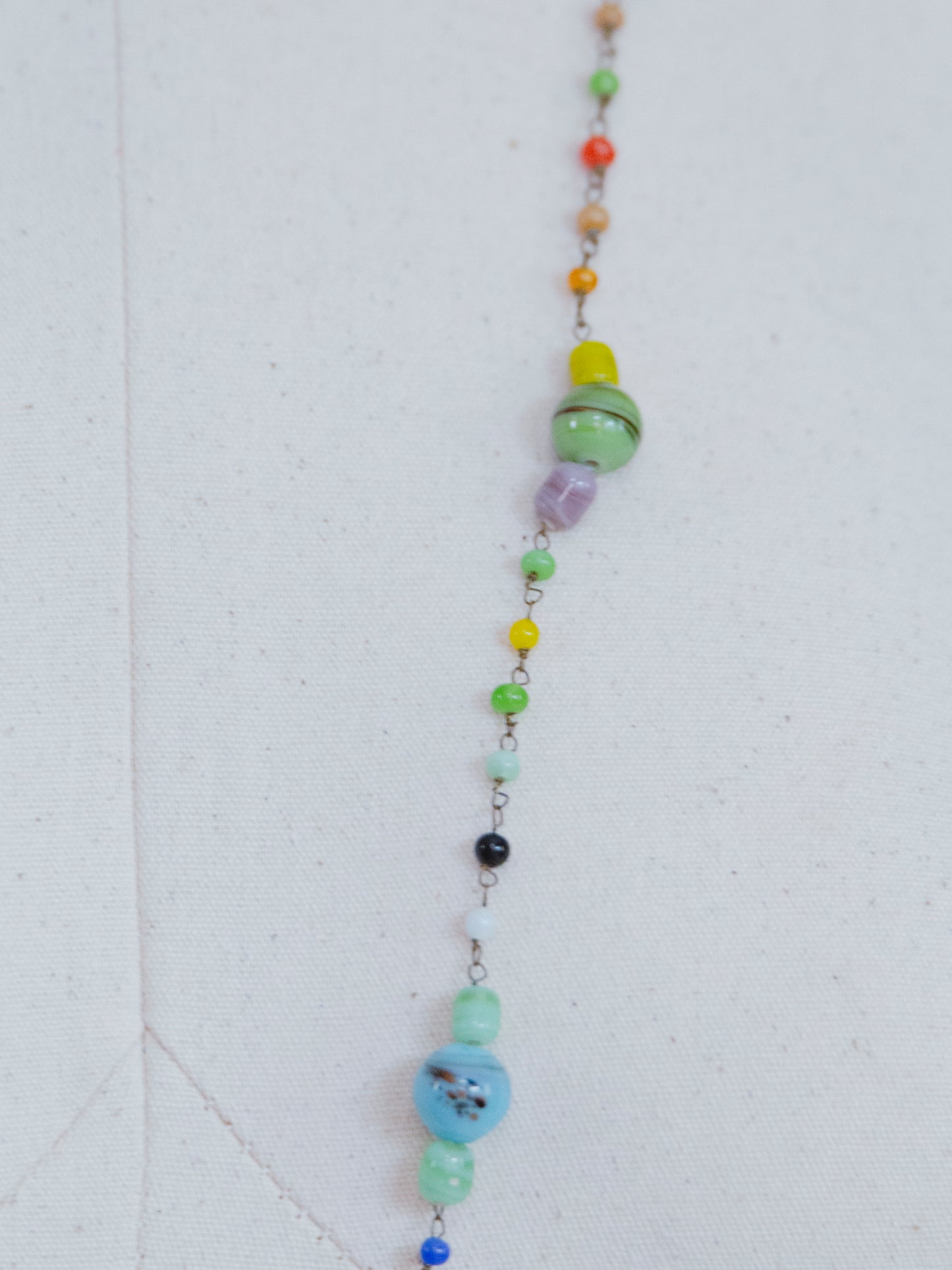 Ava | Glass Bead Necklace