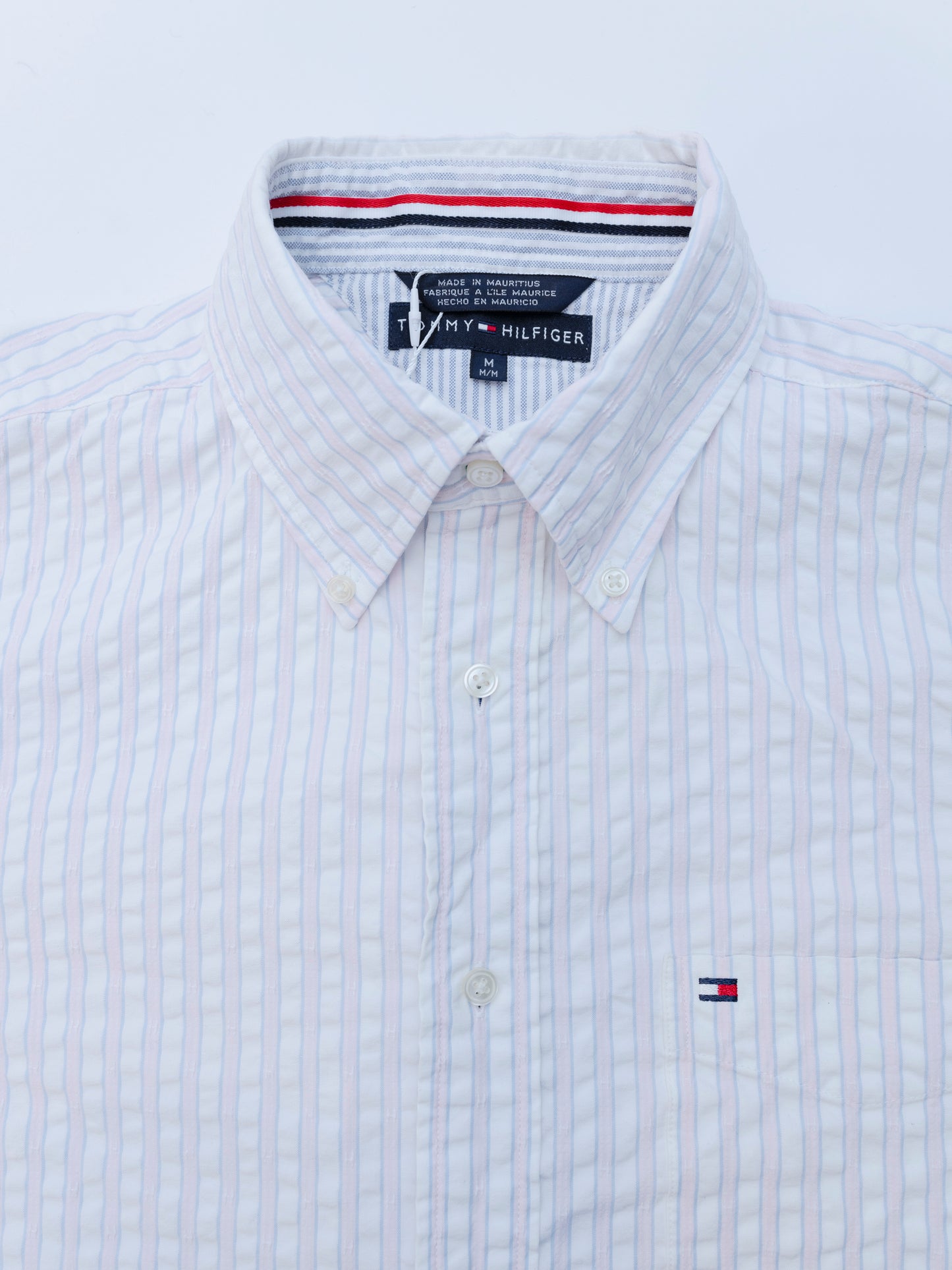 Top corto de seersucker de Tommy Hilfiger