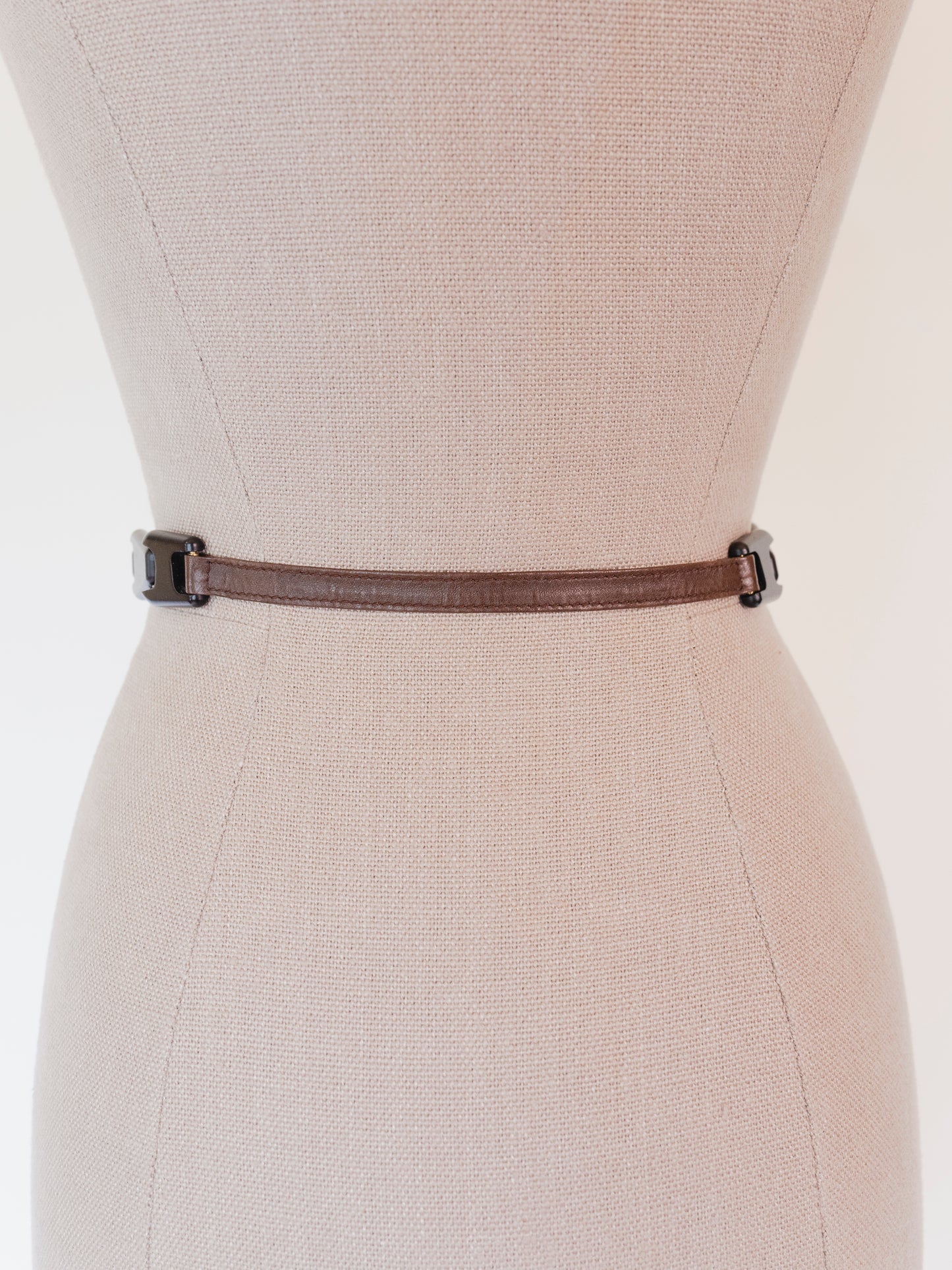 Gucci Wooden Link Tie | Belt