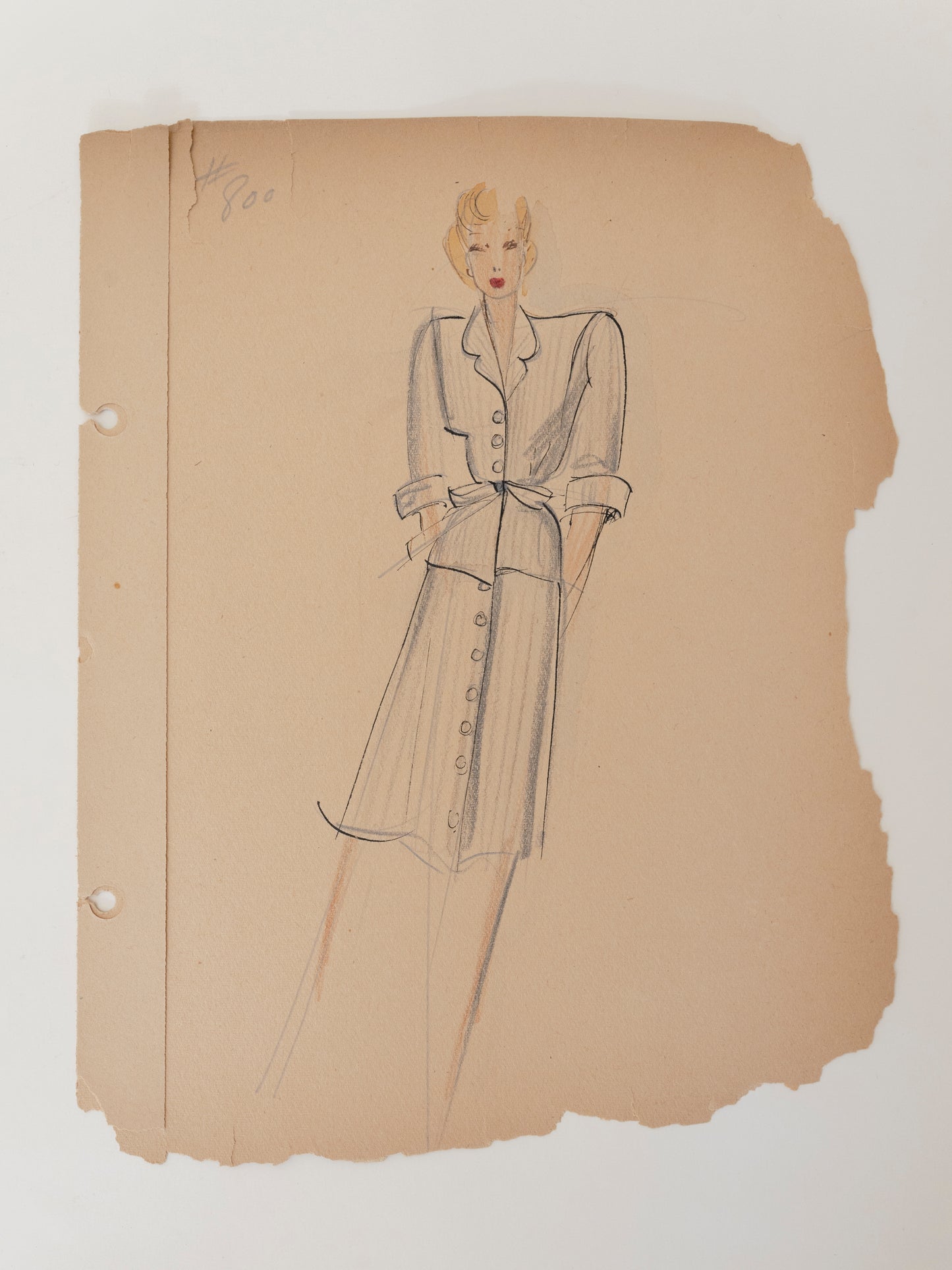 1930s Original Art #800 | Sketch