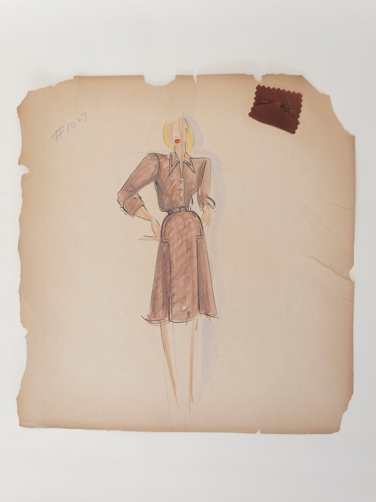 1930s Original Art #1027 | Sketch