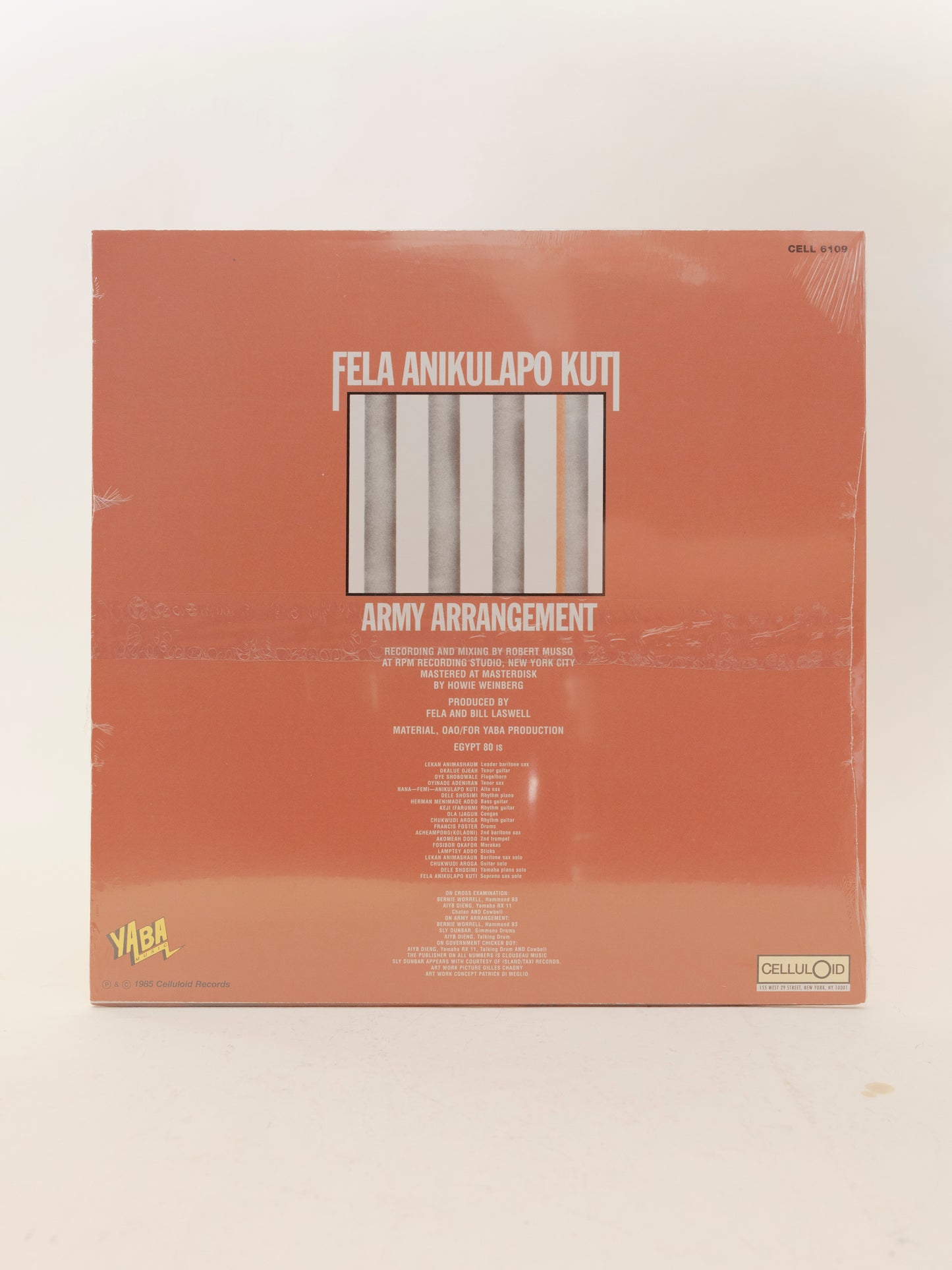 Fela | Fela Anikulapo Kuti Army Arrangement | Vinyl Record