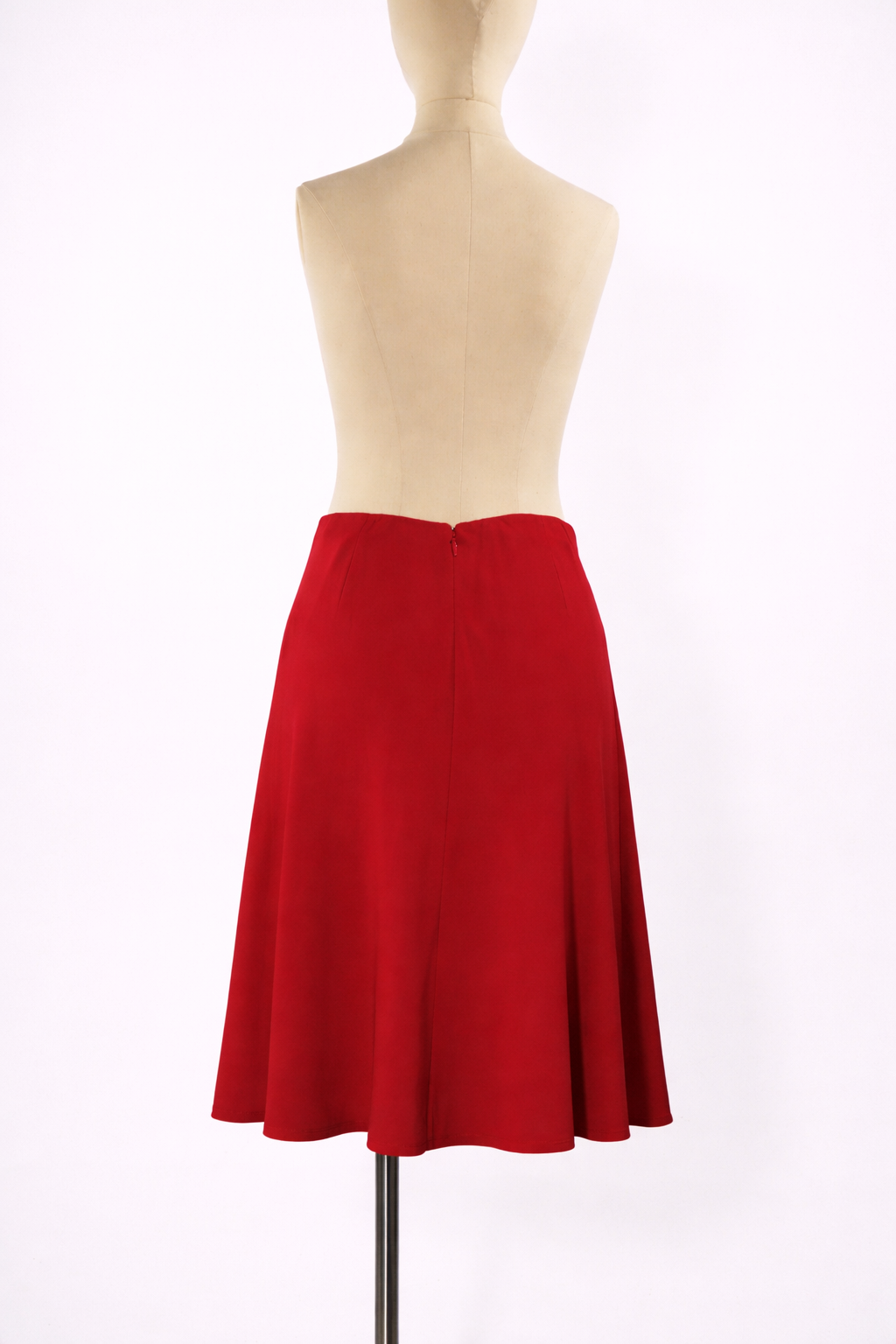 Salvatore Ferragamo Red Flared | Skirt