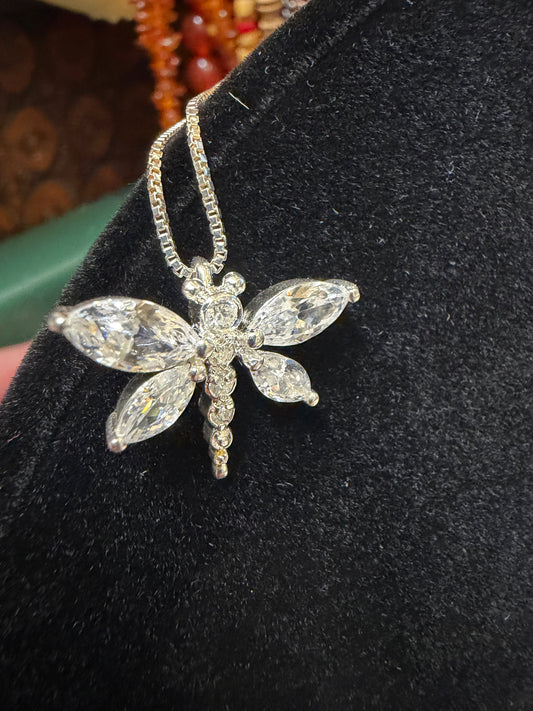 Libélula Hielo | Collar