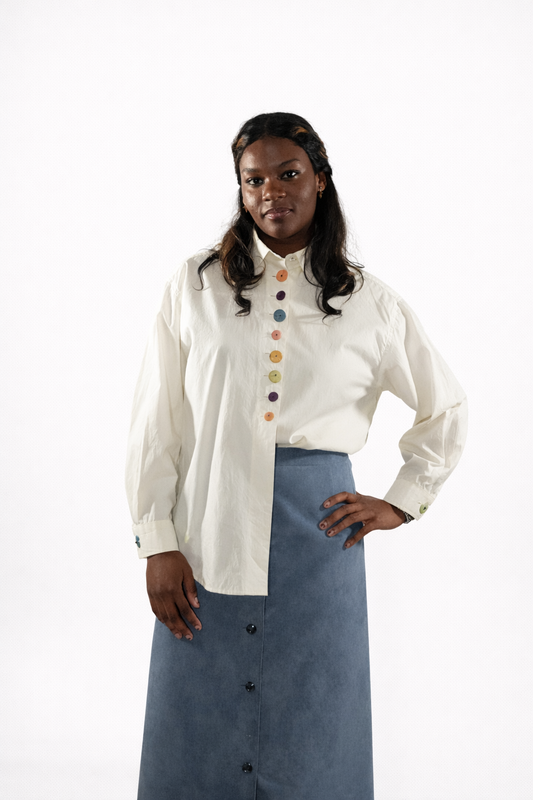 Blusa de siete botones Todd Oldham Times
