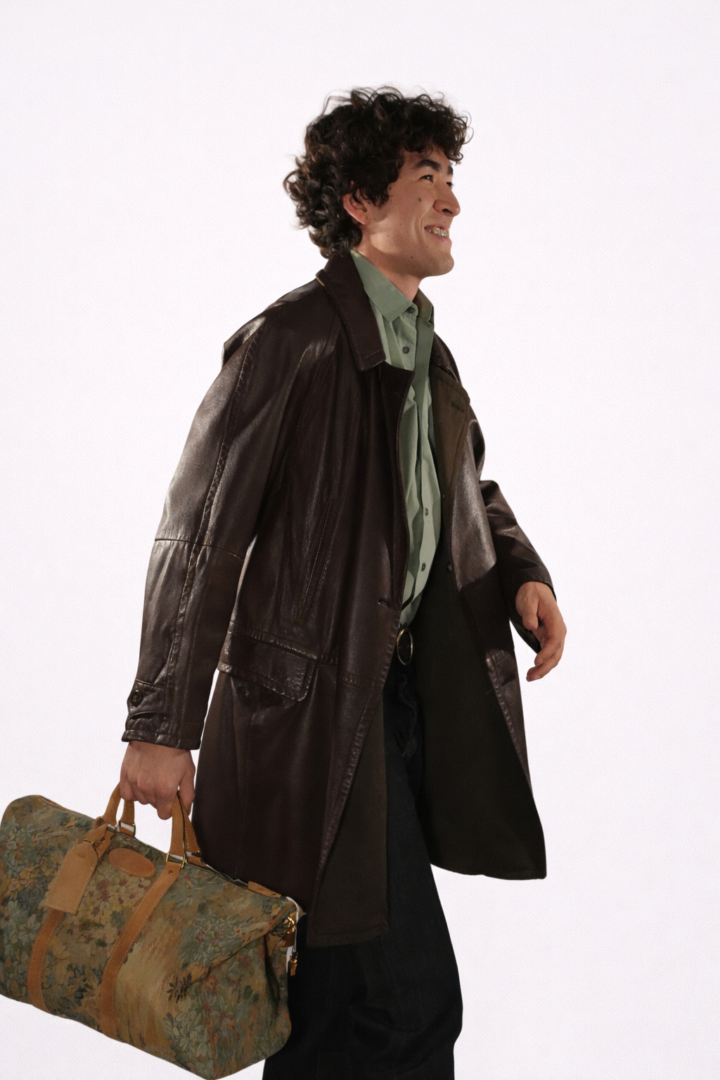 Giorgio Armani | Leather Trench