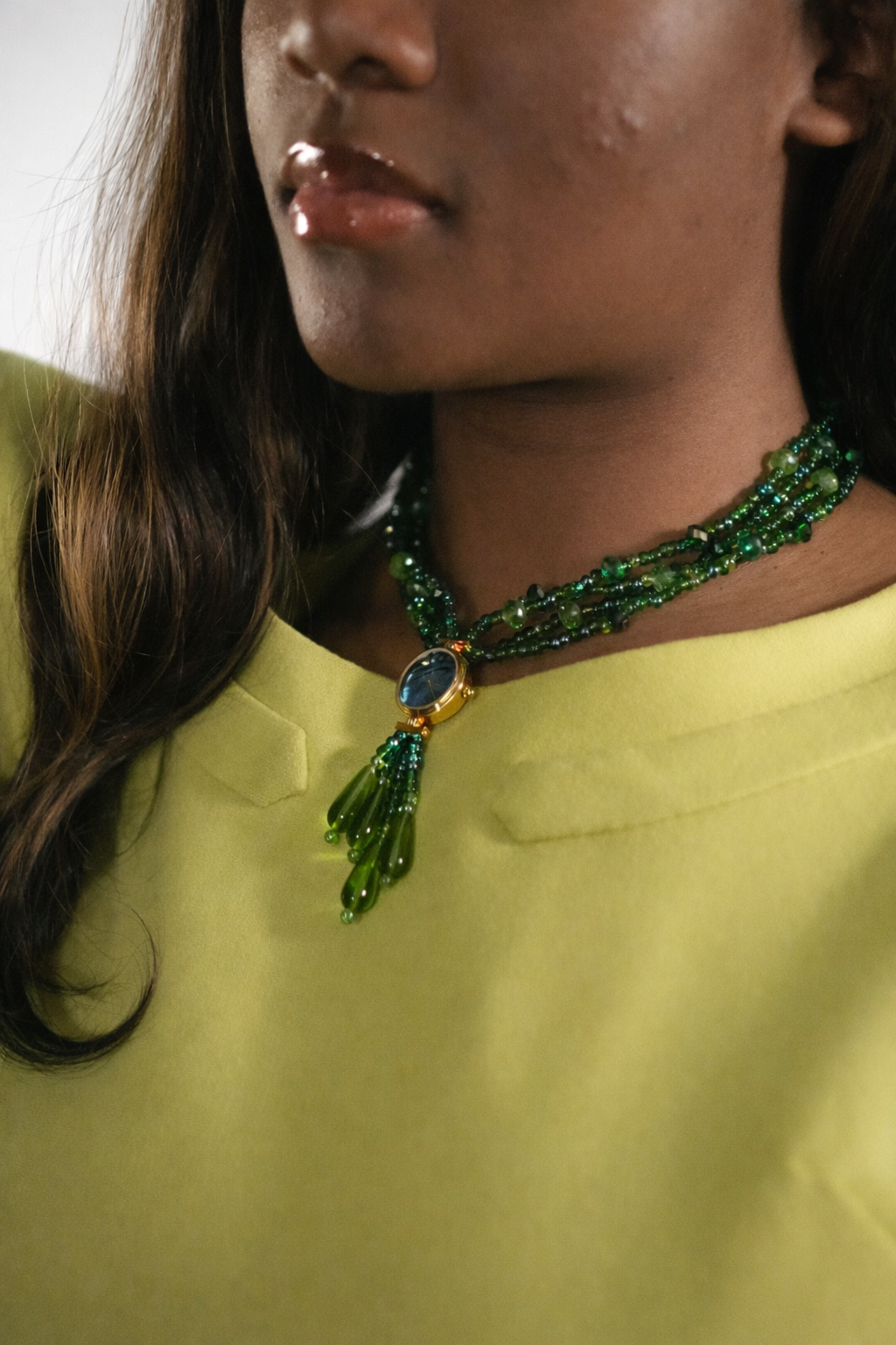 Sueño chartreuse | Conjunto de vestido