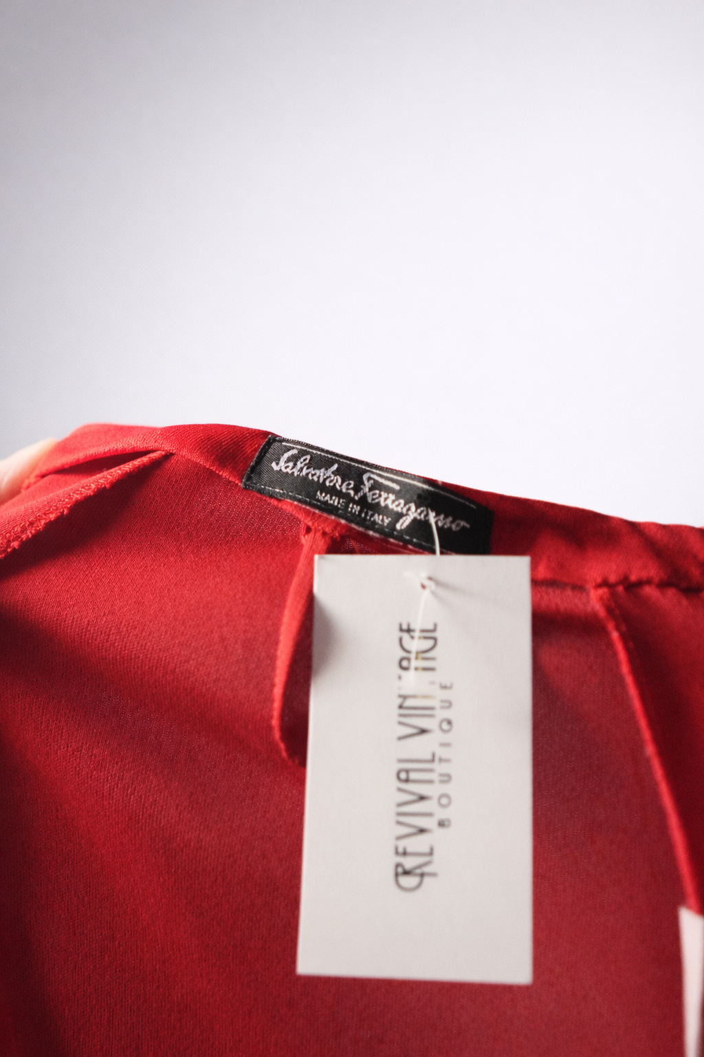 Salvatore Ferragamo Red Flared | Skirt