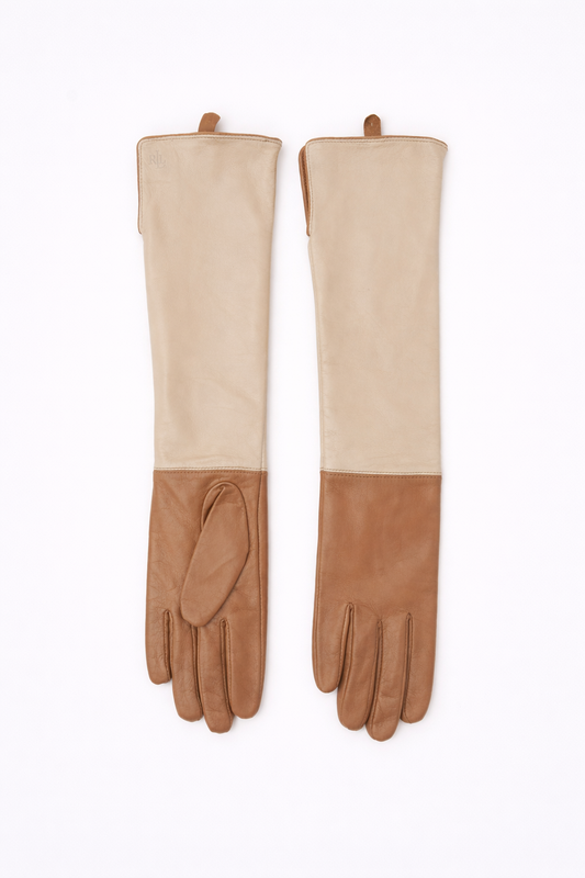 (SKU correcto - actualizar nombre) Lauren Ralph Lauren Camel Leather | Guantes