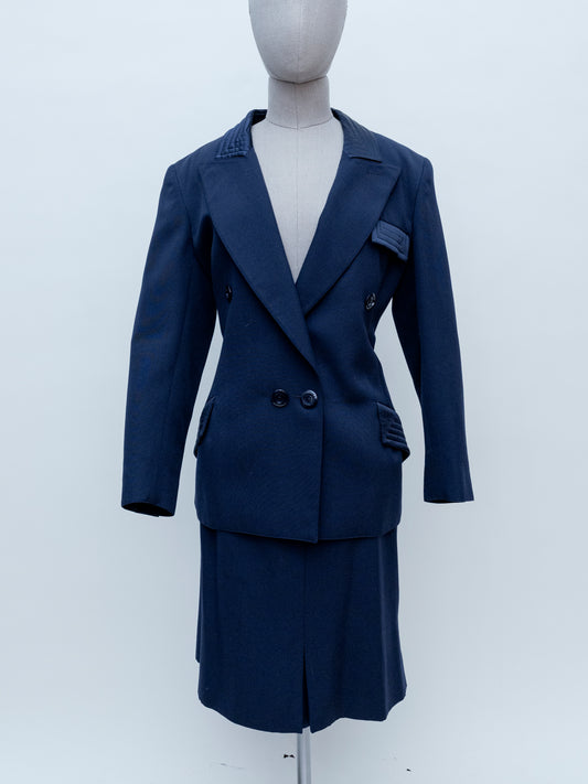Valentino Navy | Skirt Suit