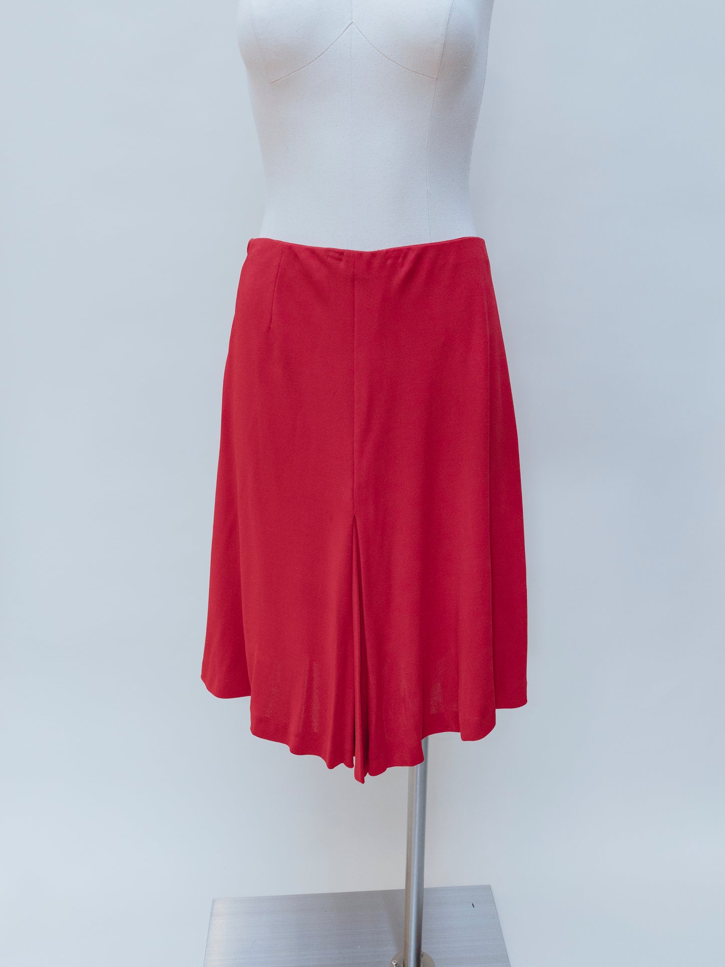 Salvatore Ferragamo Red Flared | Skirt