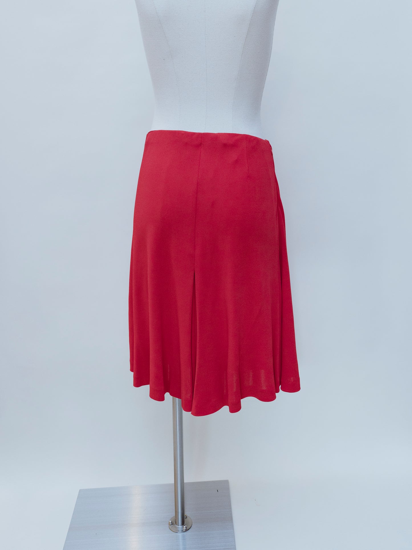 Salvatore Ferragamo Red Flared | Skirt