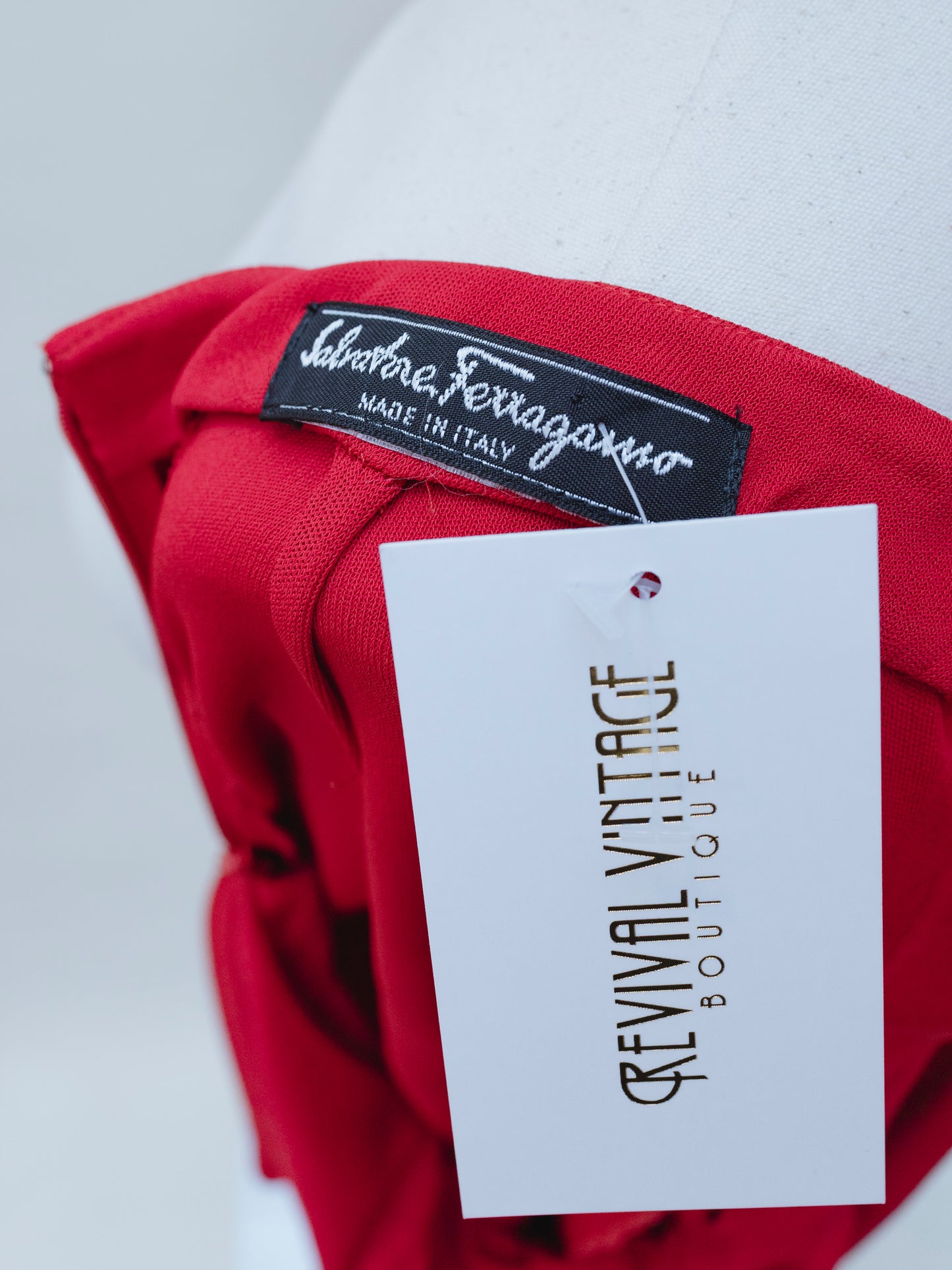 Salvatore Ferragamo Red Flared | Skirt