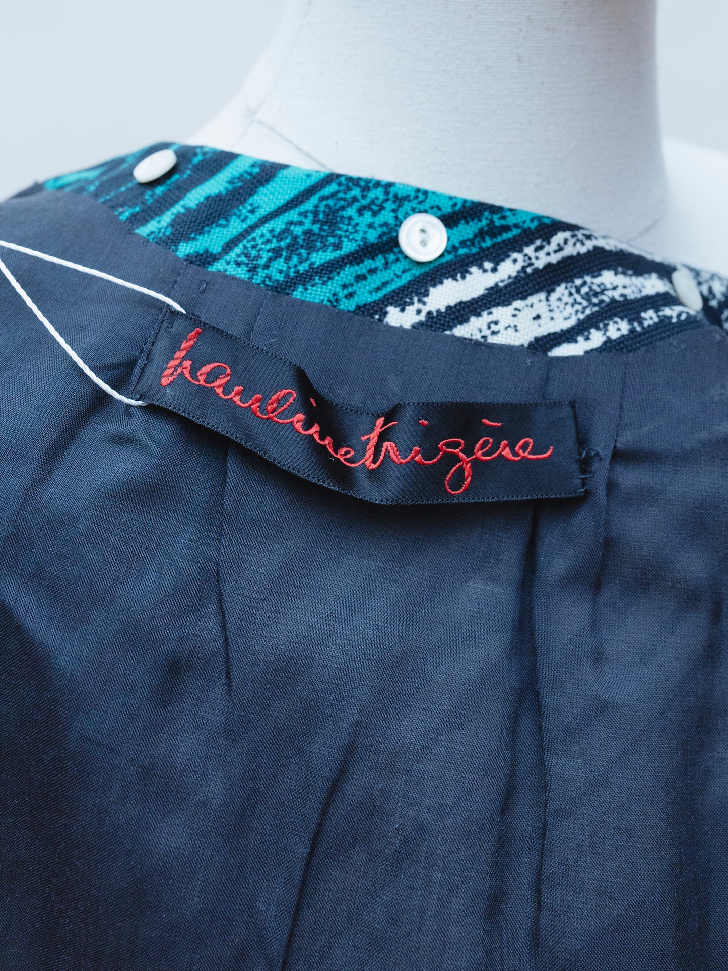 Pauline Trigère Lines | Dress | Vest