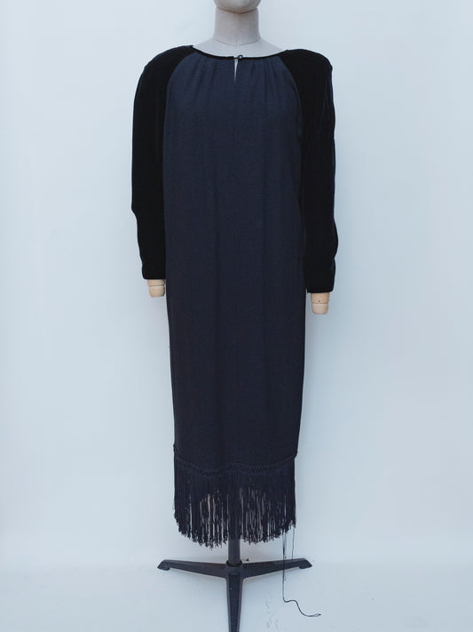 Vestido corto negro de Valentino | Vestido