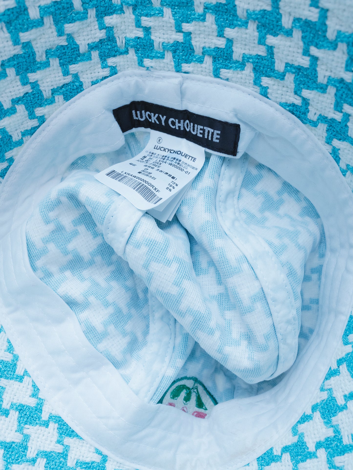 Lucky Houndstooth | Bucket Hat