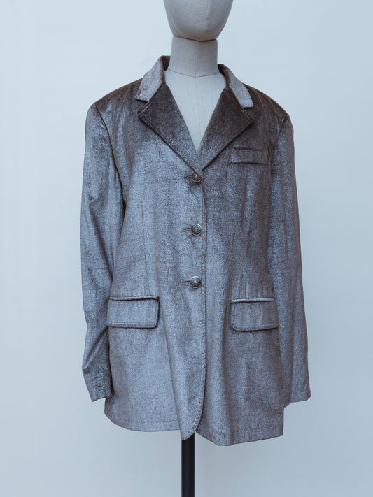 Moschino Silver Cocoa | Blazer