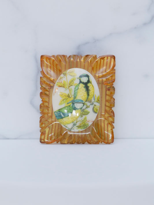 Bird Brooch | Celluloid