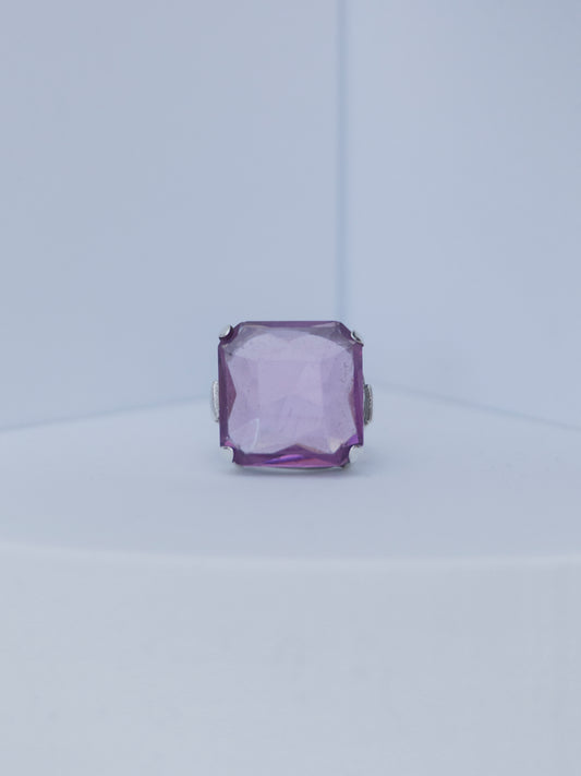 Amethyst Ring | Sterling Silver