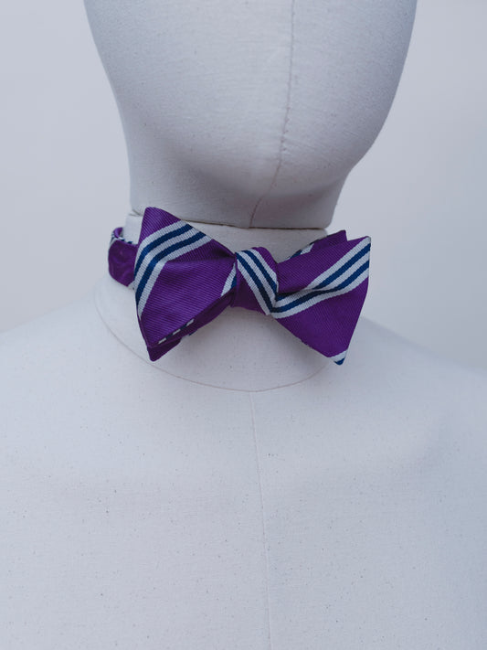 Purple Stripe Brooks Brothers | Bowtie
