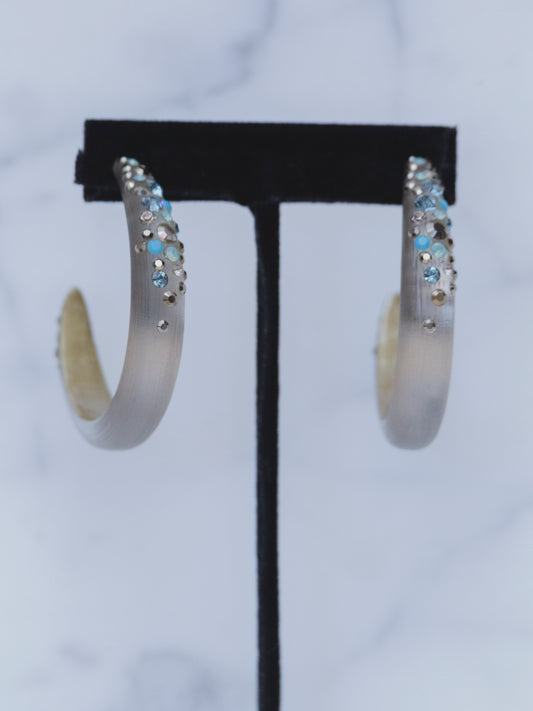 Alexis Bittar Champagne Hoop | Earrings