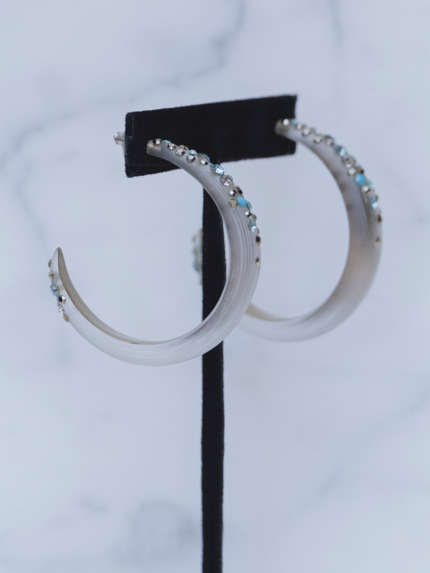 Alexis Bittar Champagne Hoop | Earrings