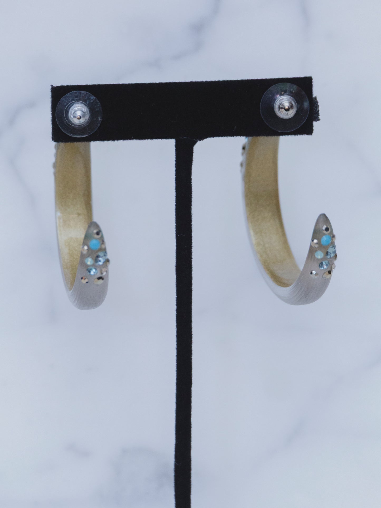 Alexis Bittar Champagne Hoop | Earrings