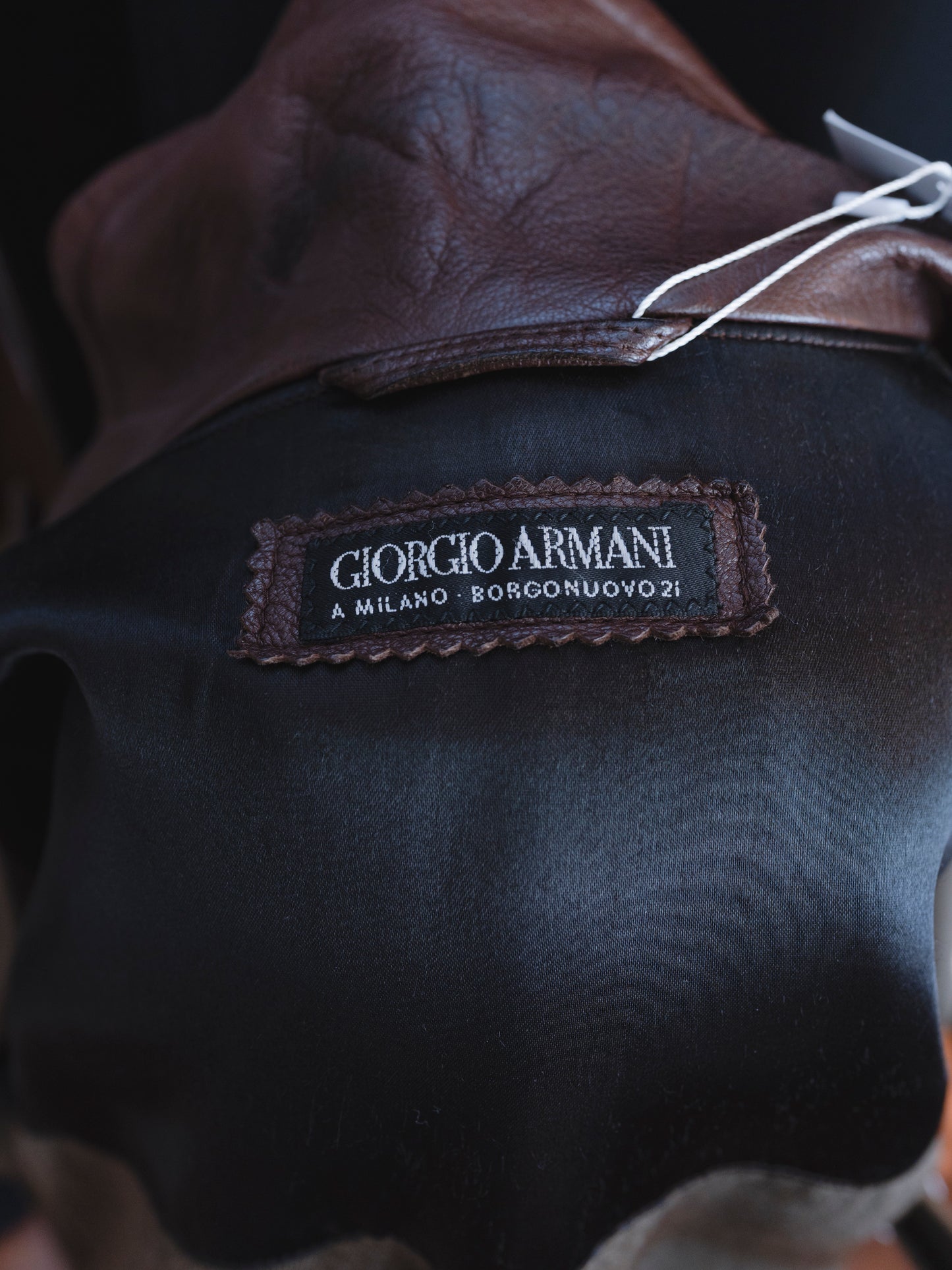 Giorgio Armani | Leather Trench