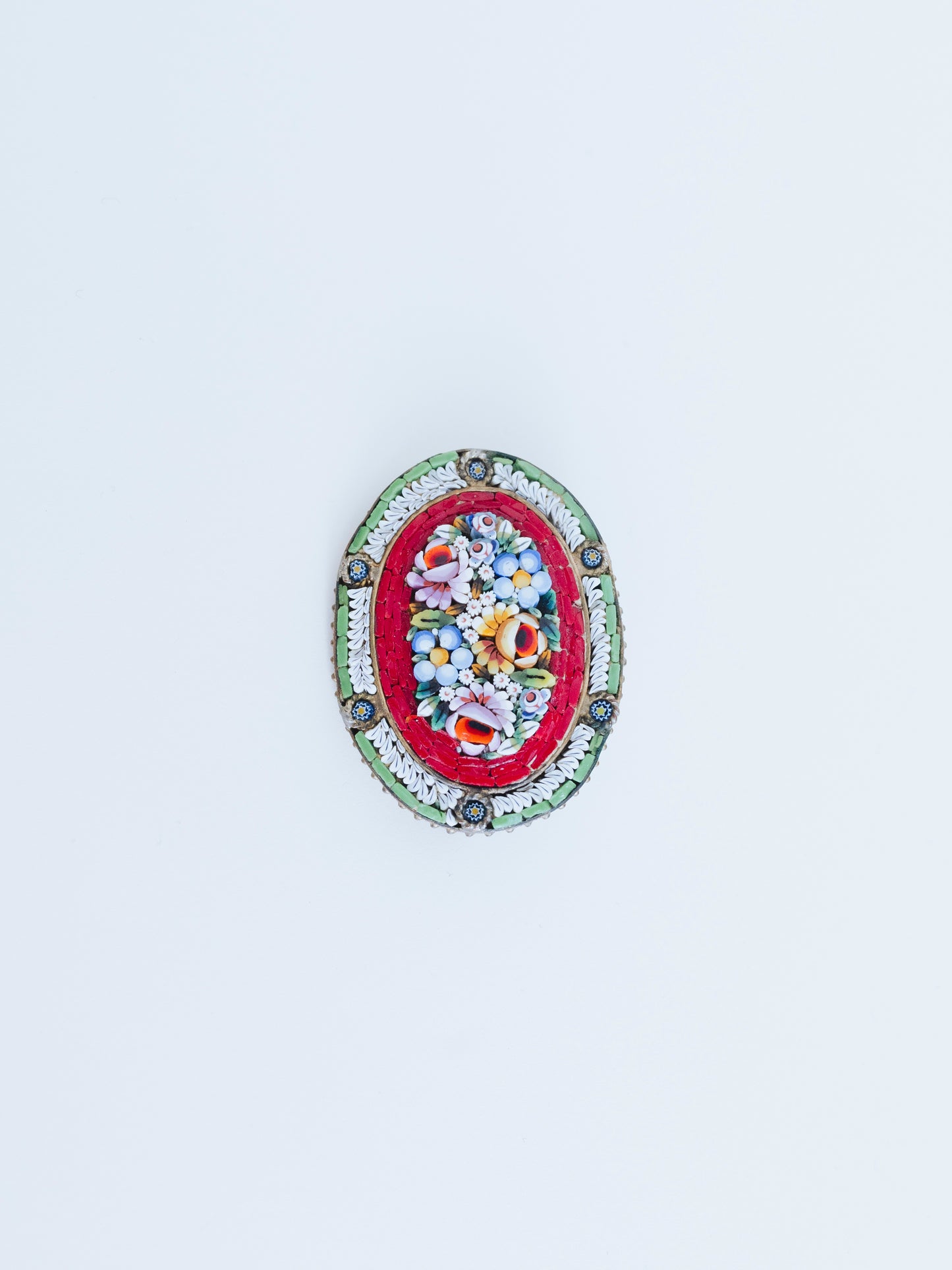Jardim em mosaico | Broche 